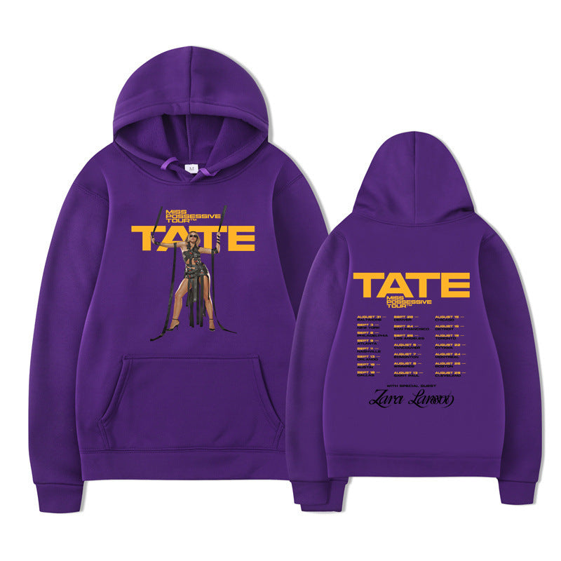Tate McRae Miss Possessive World Tour hoodie Unisex