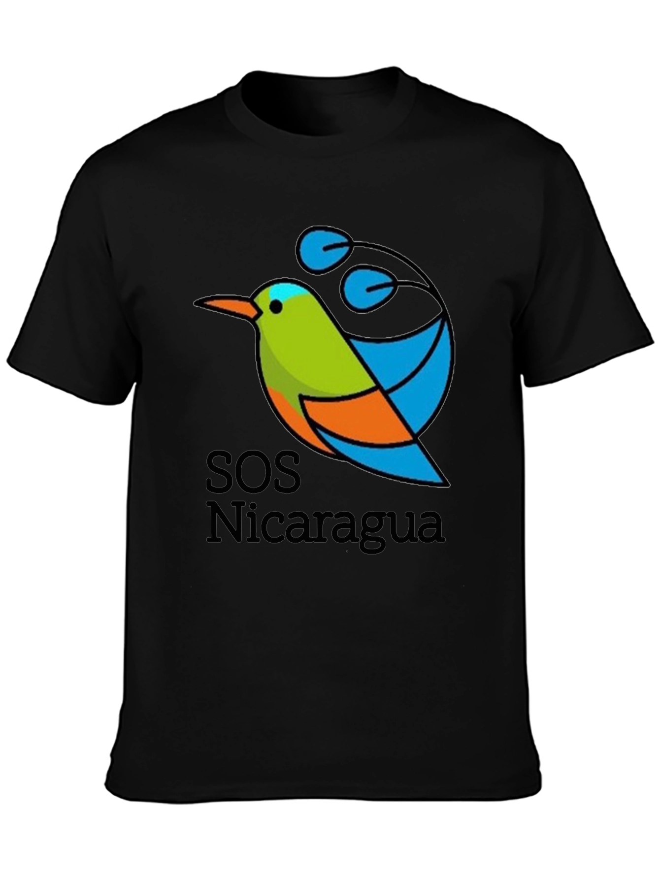 SOS Nicaragua Graphic T-Shirt - Stylish & Comfortable