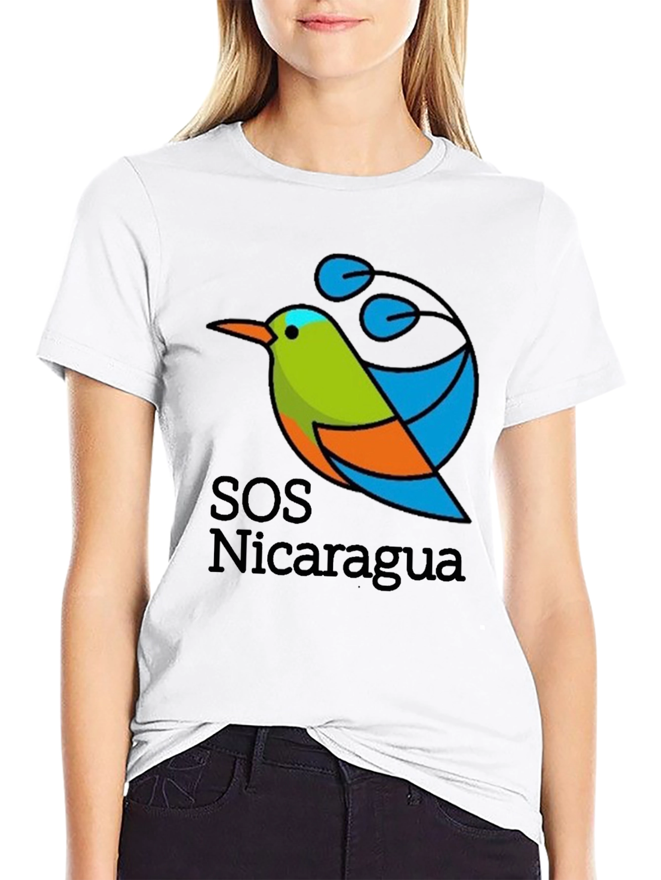 SOS Nicaragua Graphic T-Shirt - Stylish & Comfortable