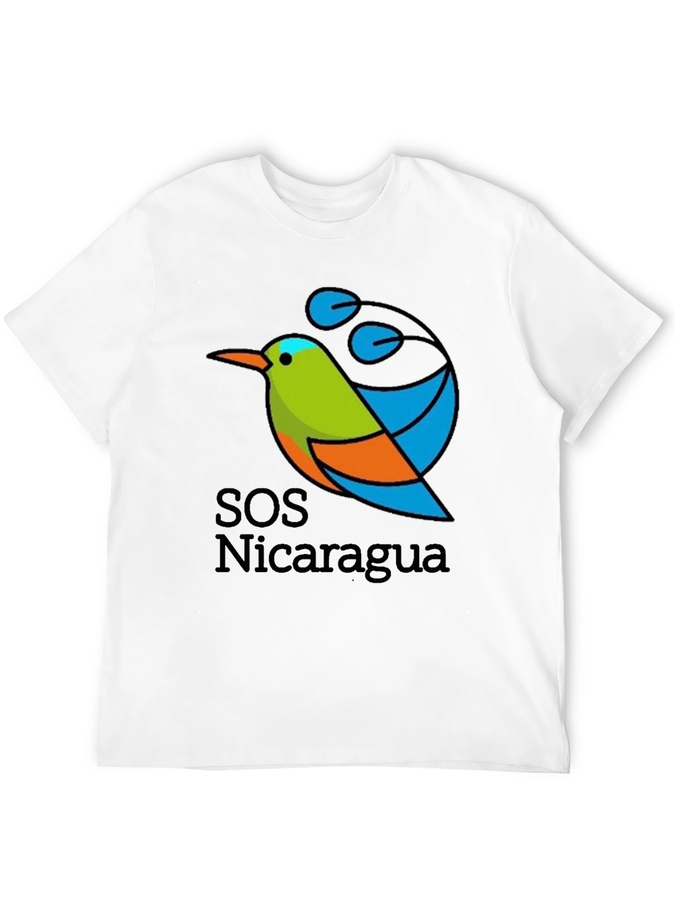 SOS Nicaragua Graphic T-Shirt - Stylish & Comfortable