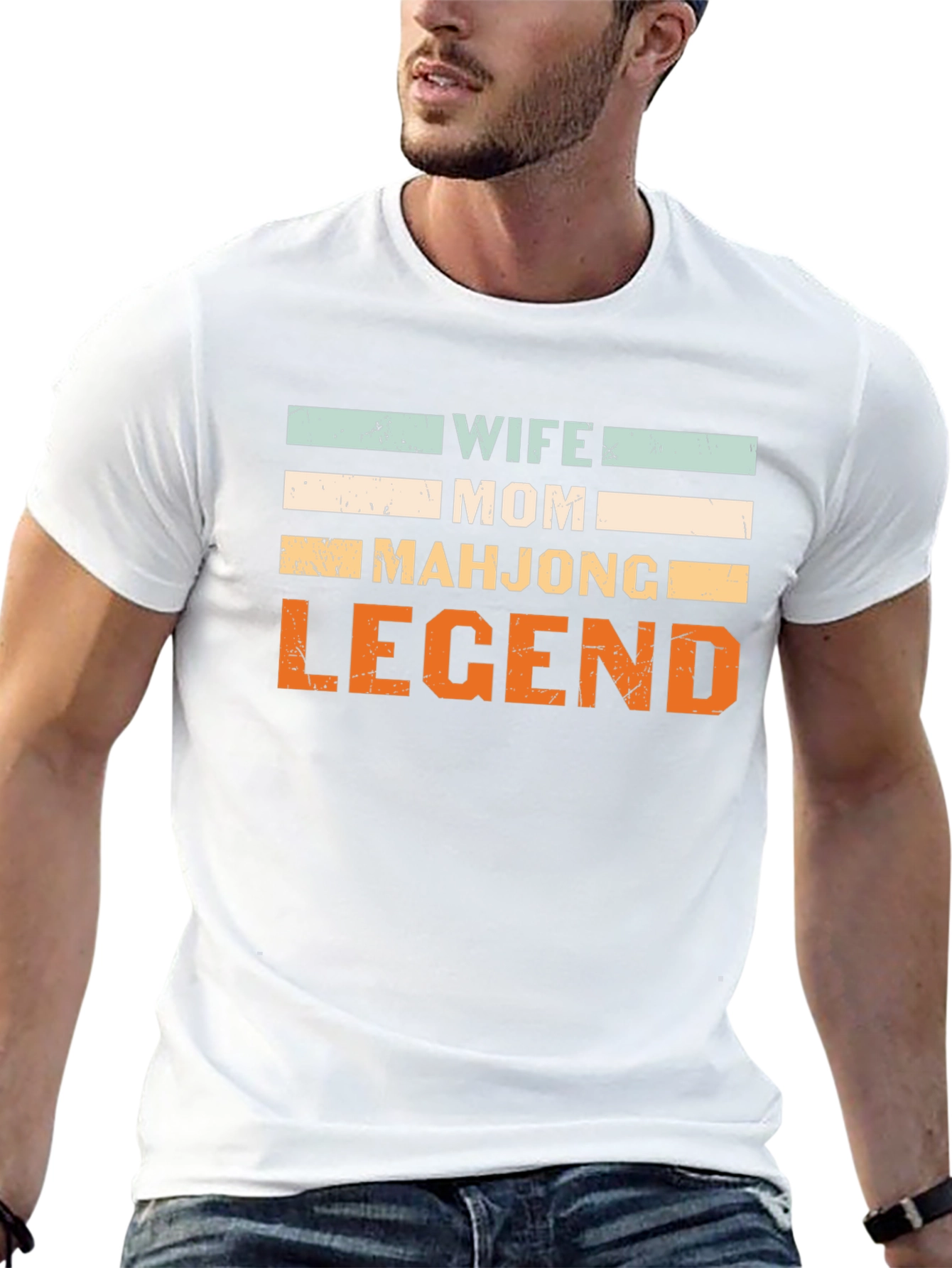 Wife Mom Mahjong Legend T-Shirt