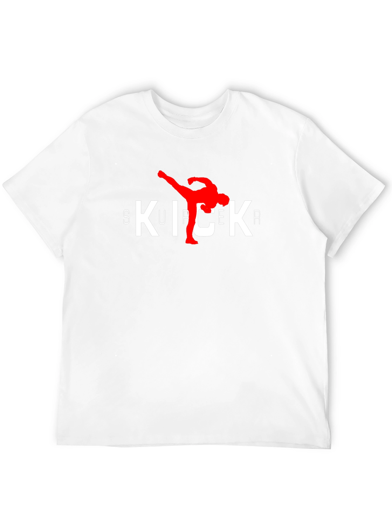 Super Kicker Black T-Shirt Martial Arts Tee