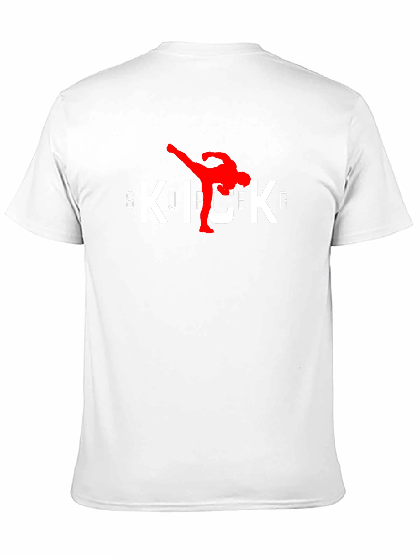 Super Kicker Black T-Shirt Martial Arts Tee