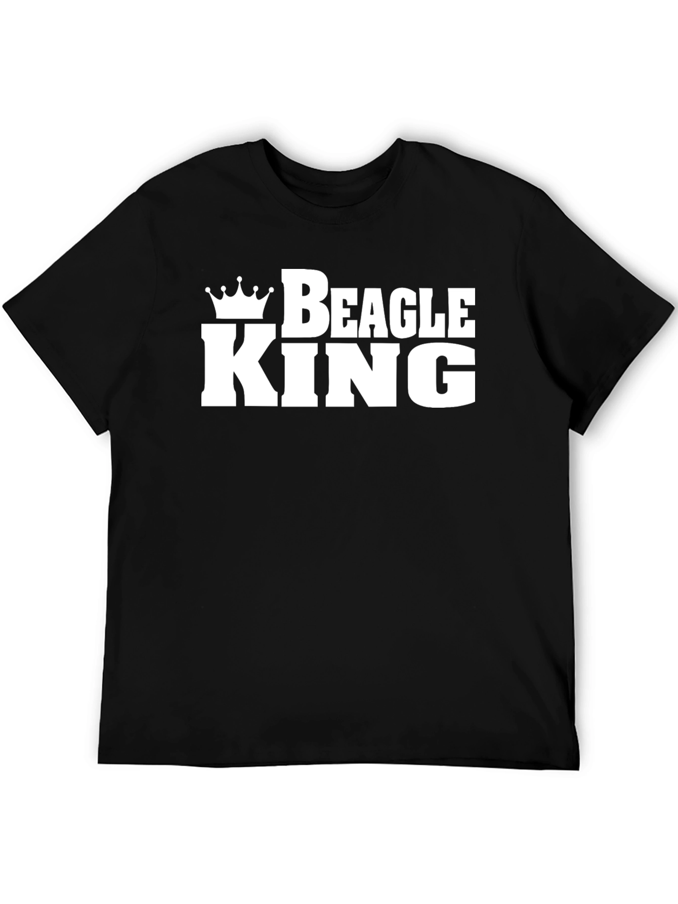 Beagle King T-Shirt - Royal Dog Lover Tee