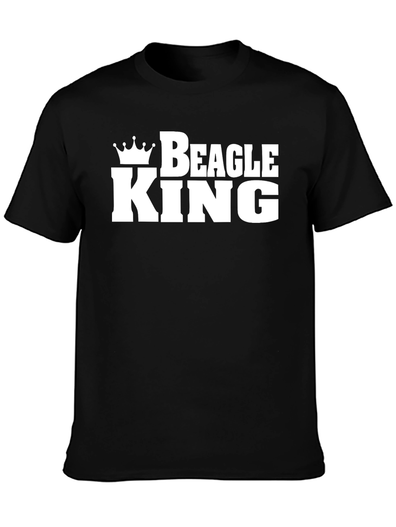 Beagle King T-Shirt - Royal Dog Lover Tee