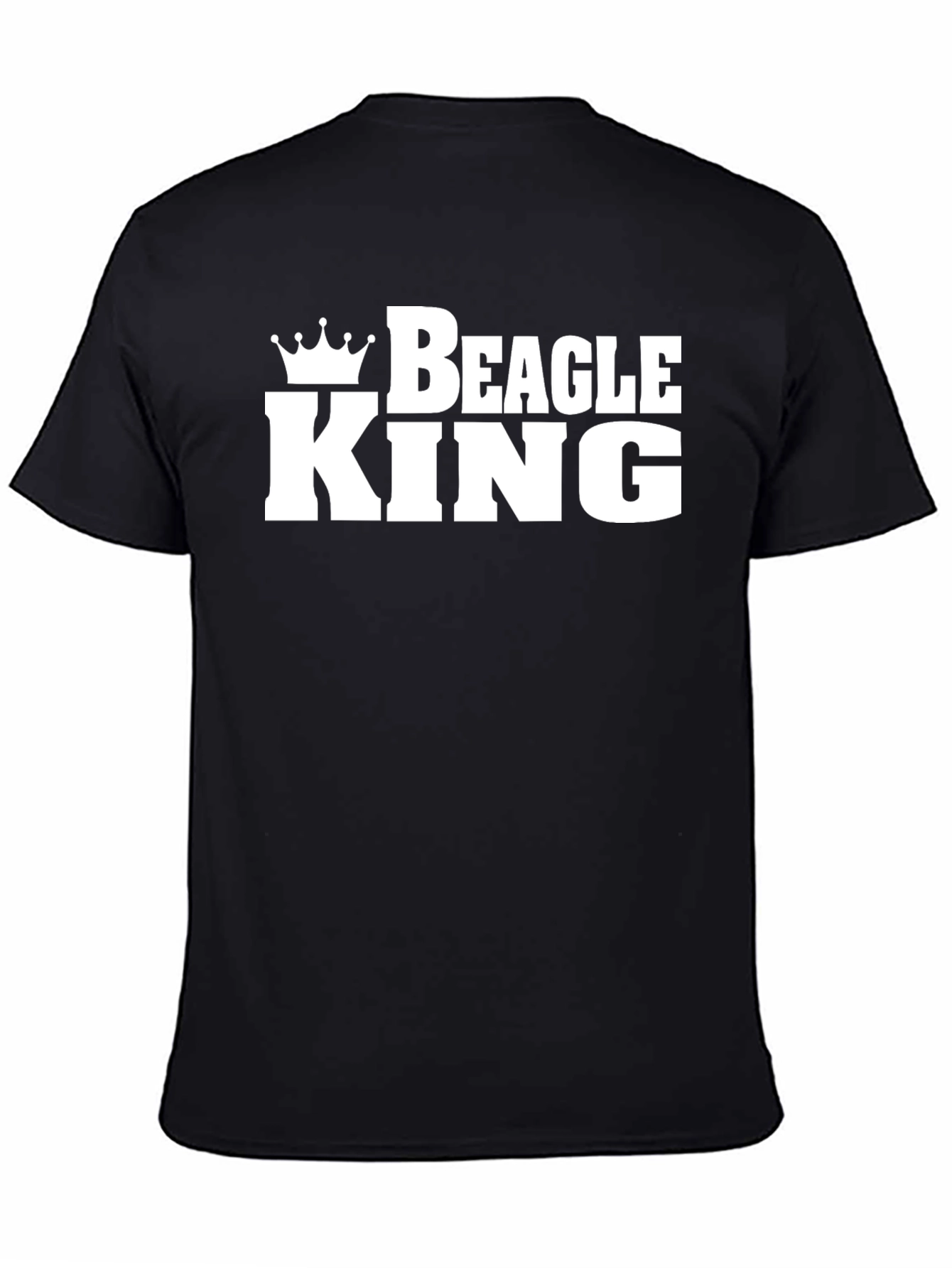 Beagle King T-Shirt - Royal Dog Lover Tee