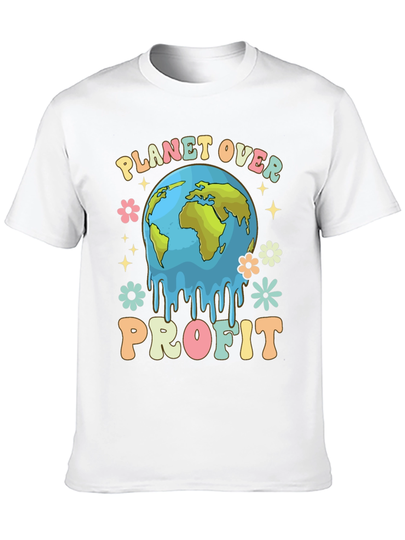 Planet Over Profit Tee - Earth Day Apparel