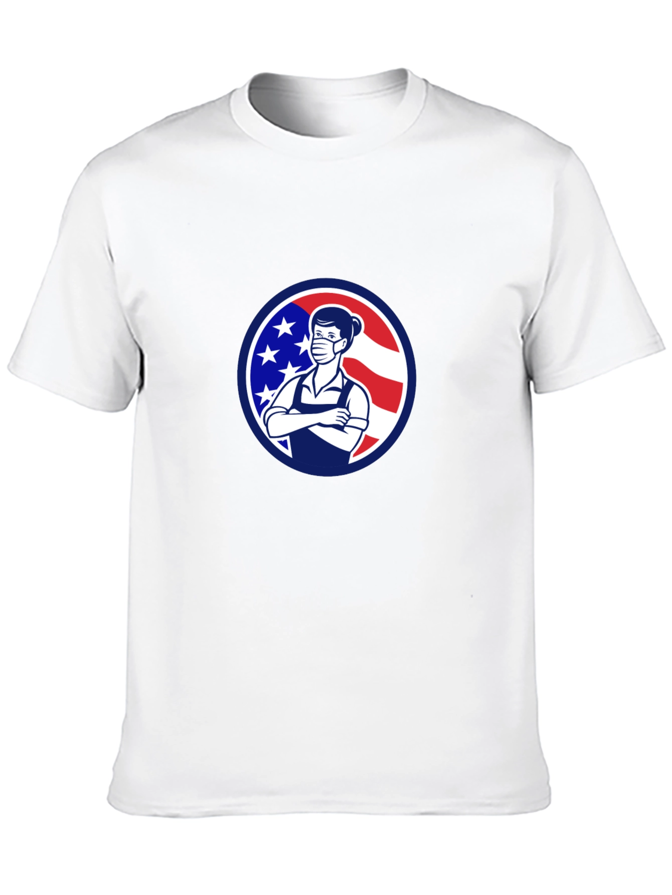Patriotic Nurse T-Shirt - Unisex Style