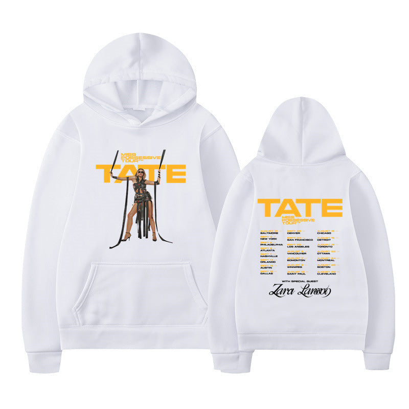 Tate McRae Miss Possessive World Tour hoodie Unisex