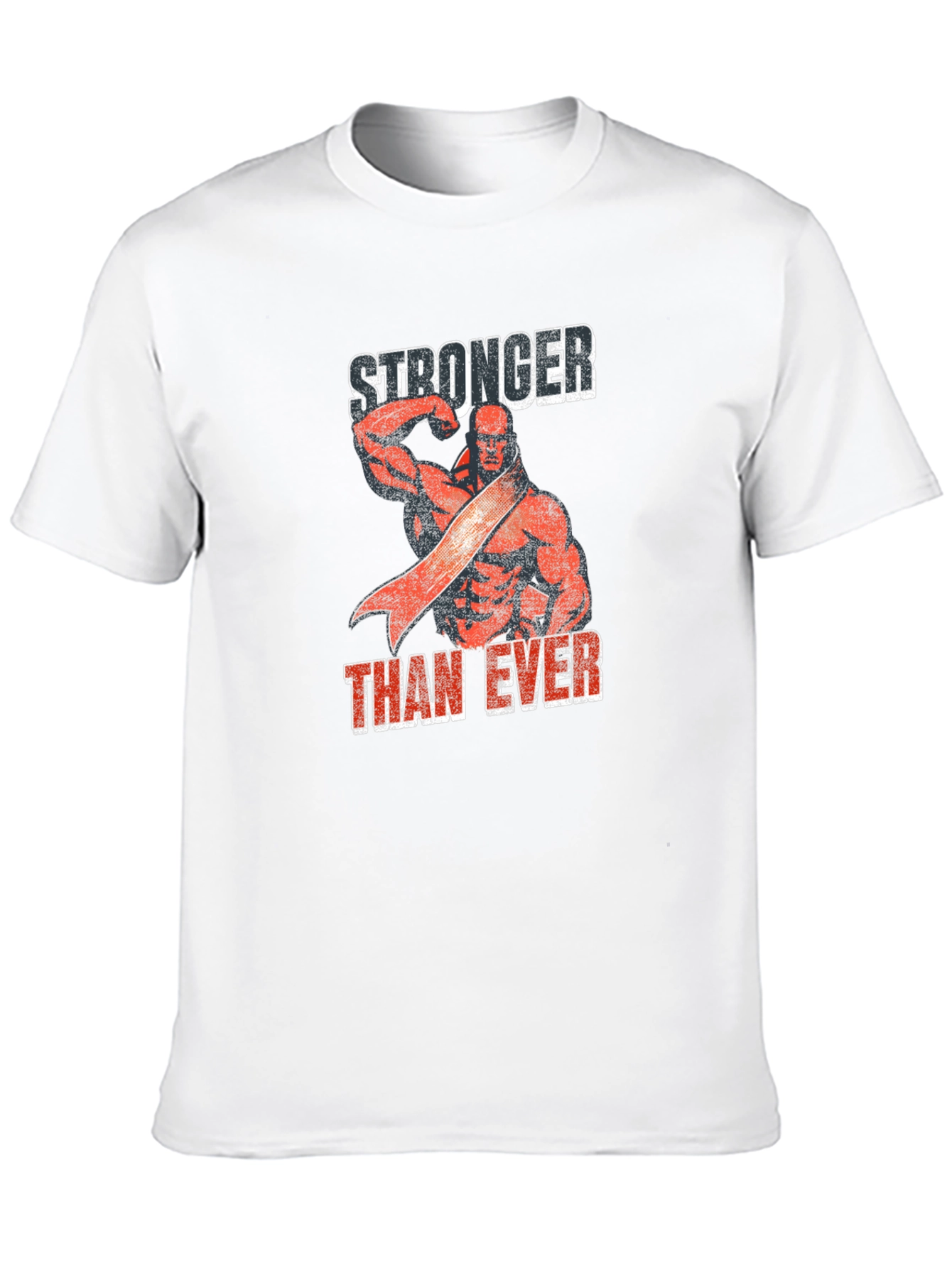 Stronger Than Ever Graphic Tee - Black Cotton Shirt
