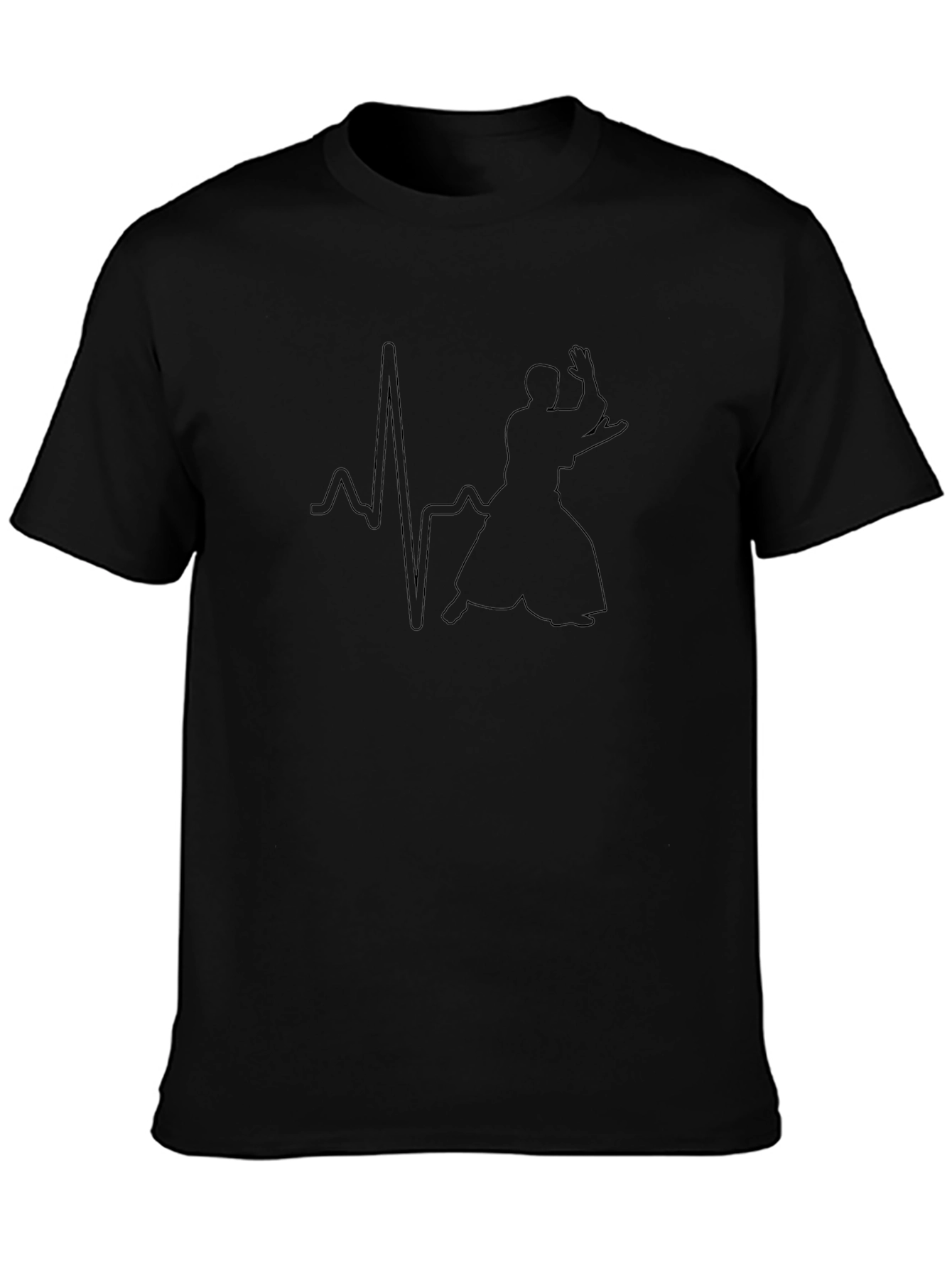 Aikido Heartbeat T-Shirt - Martial Arts Passion