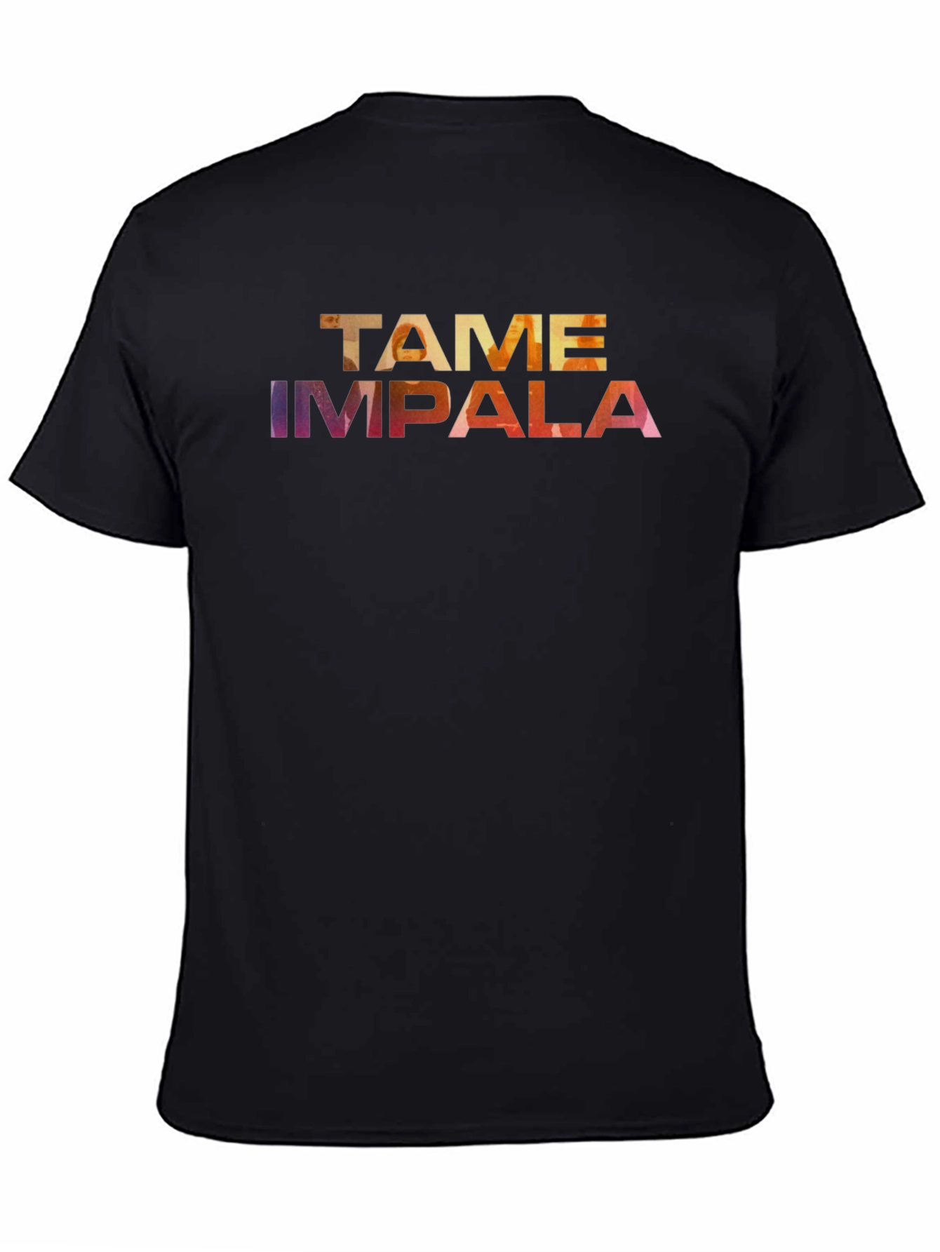 Tame Impala Graphic Print Black T-Shirt