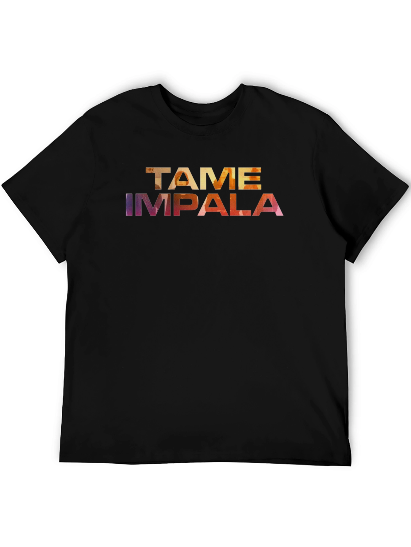 Tame Impala Graphic Print Black T-Shirt