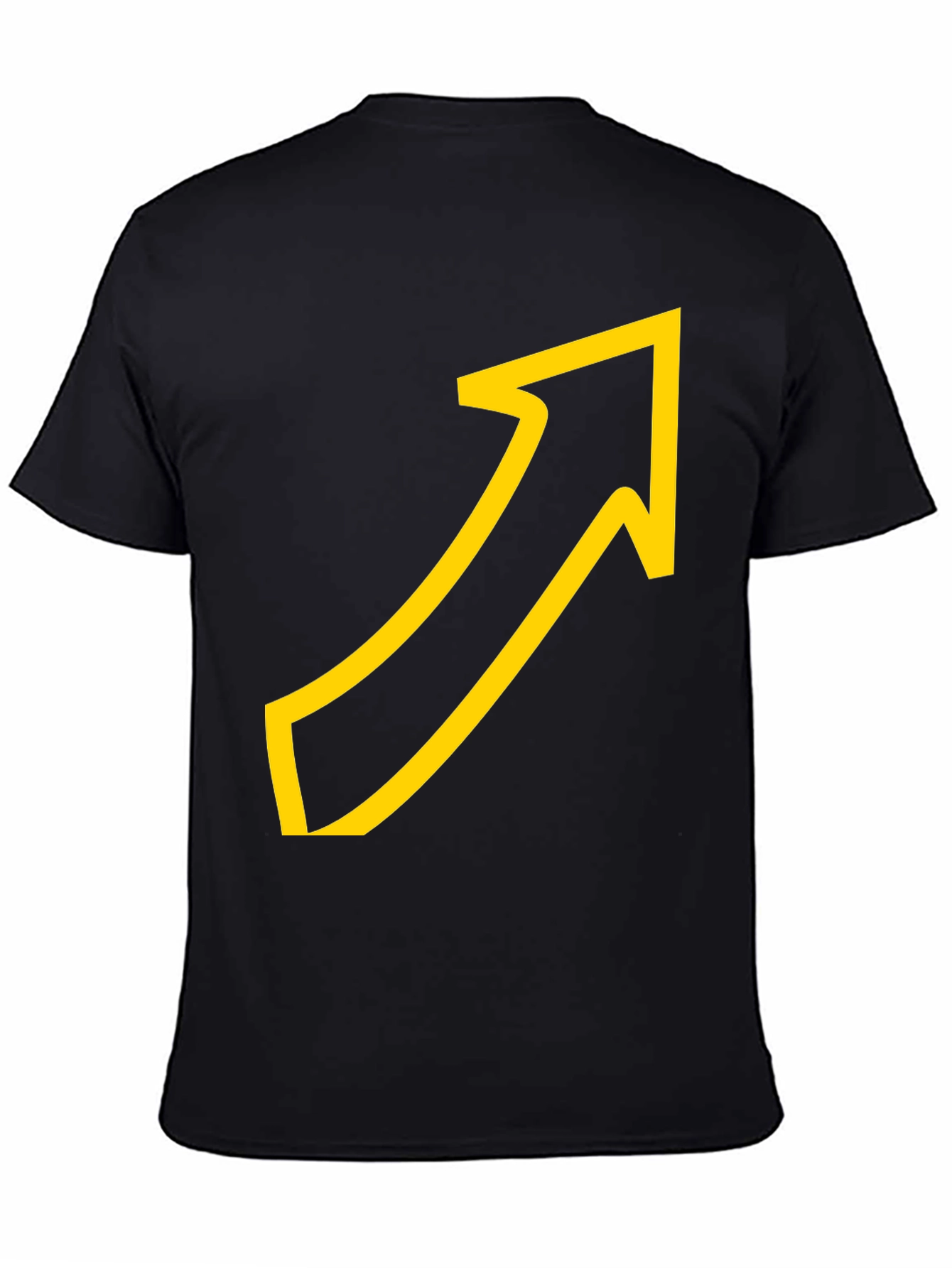 Upward Arrow Graphic Tee - Casual Comfort