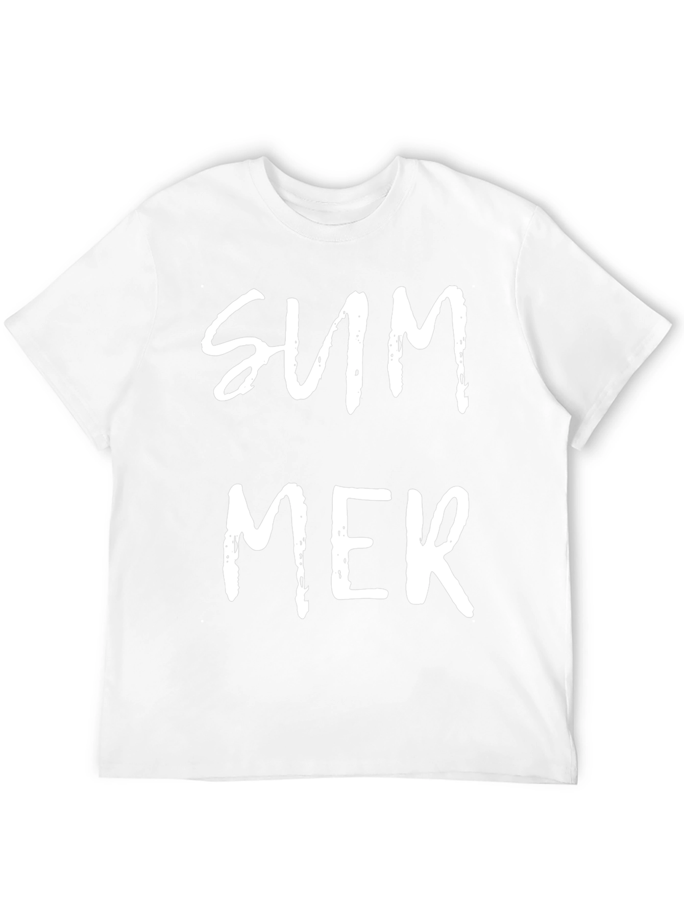 Summer Graphic Tee - Mens Black T-Shirt