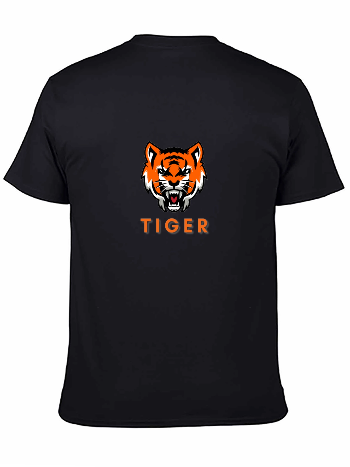Tiger Graphic Black T-Shirt
