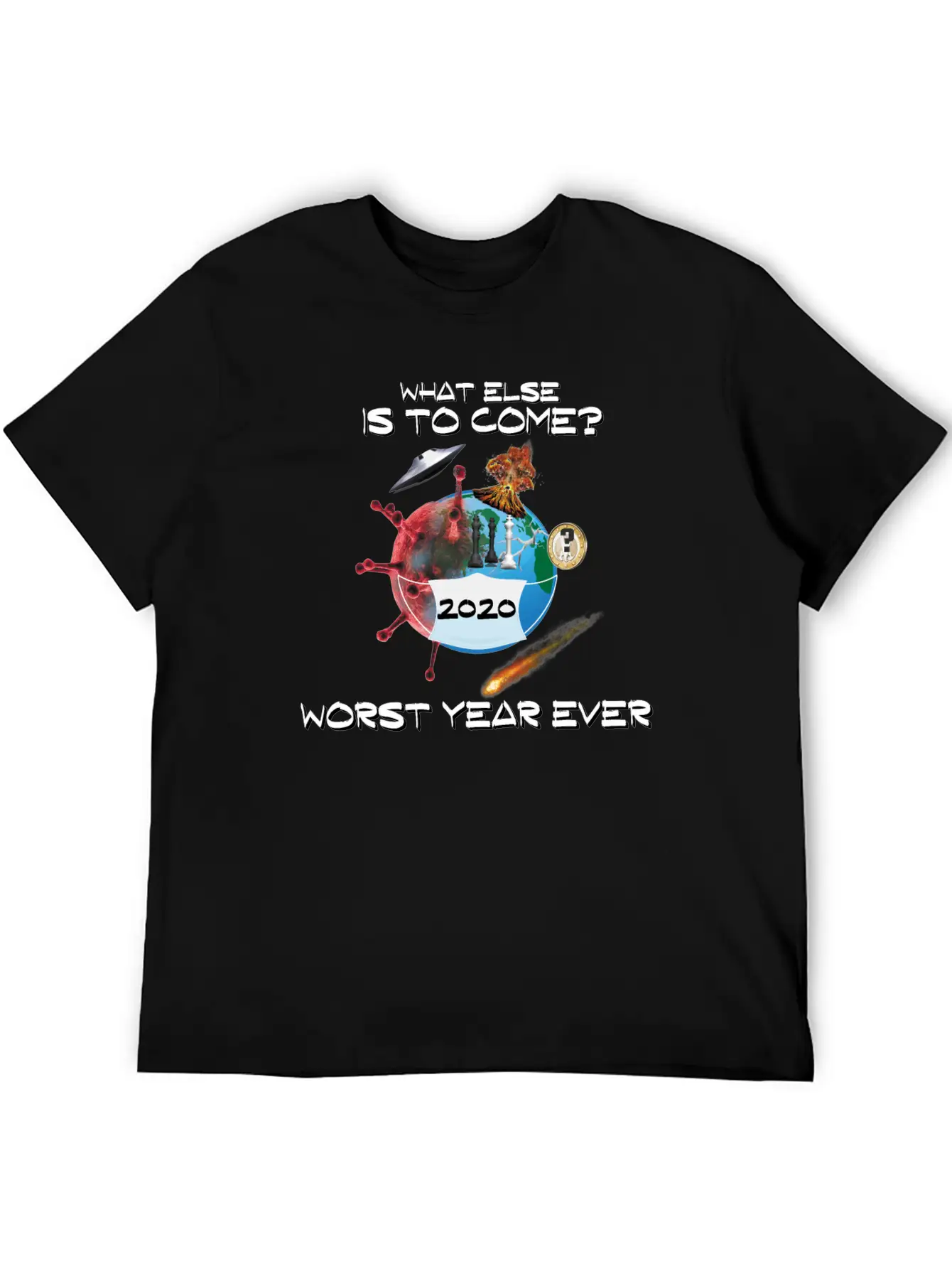 2020 WorseYearEver Unisex Casual T-Shirt – Clean Design For Daily Comfort