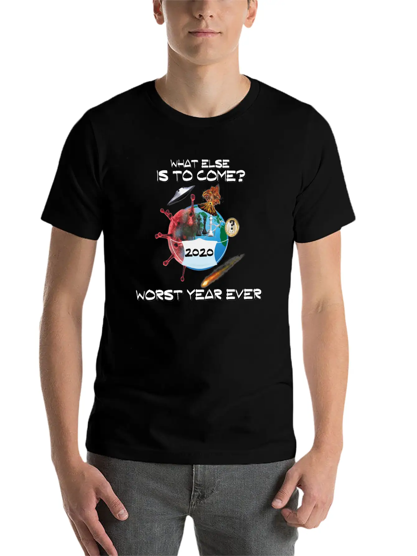 2020 WorseYearEver Unisex Casual T-Shirt – Clean Design For Daily Comfort