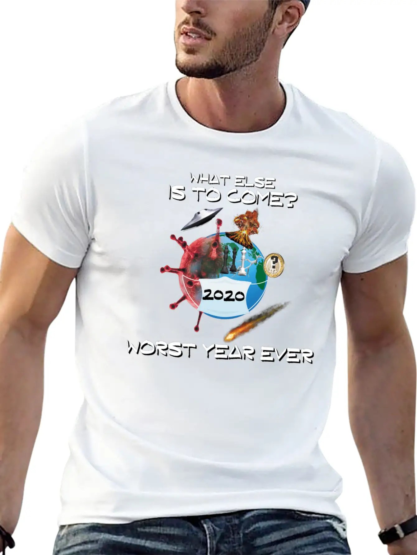 2020 WorseYearEver Unisex Casual T-Shirt – Clean Design For Daily Comfort