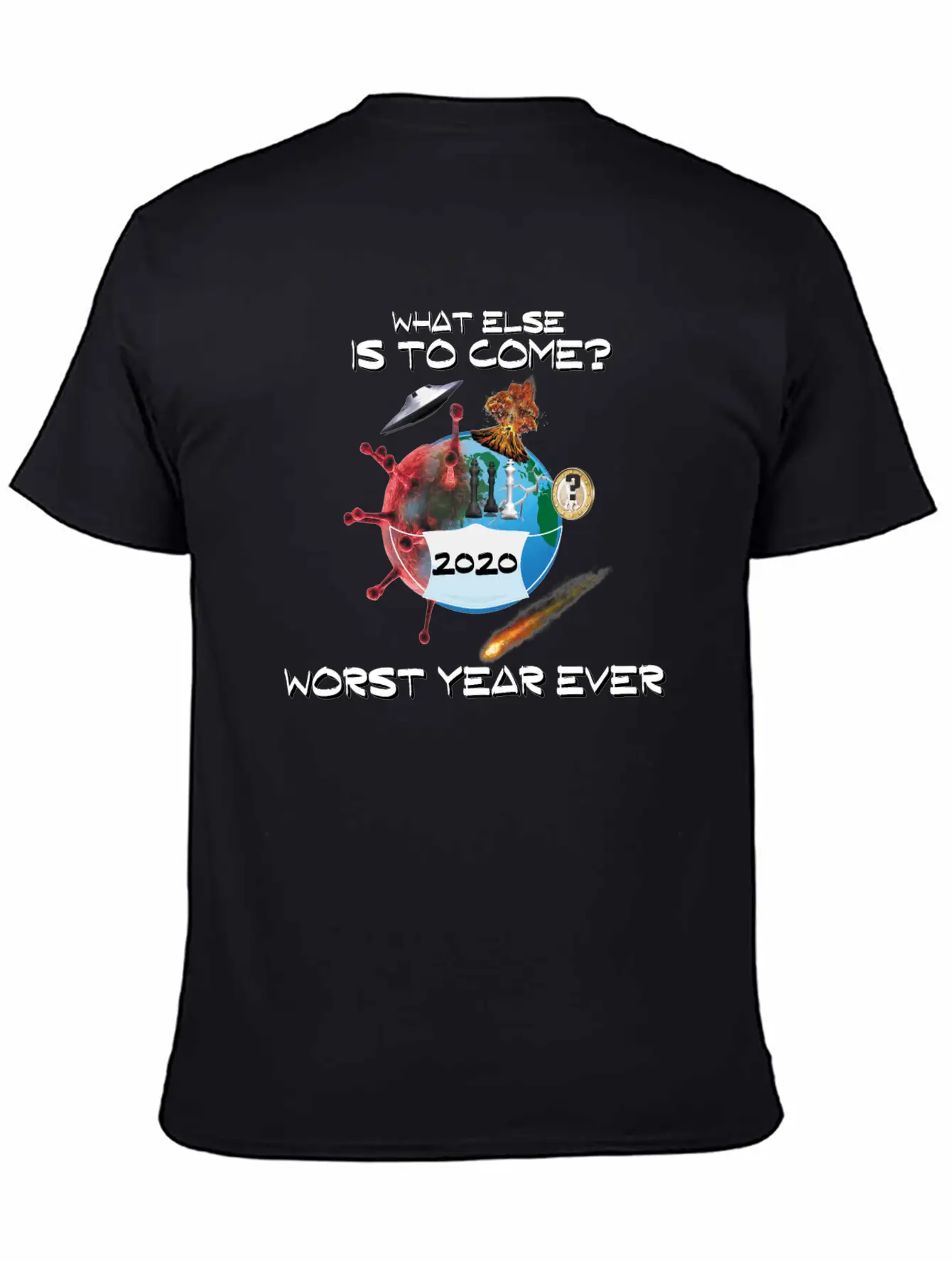 2020 WorseYearEver Unisex Casual T-Shirt – Clean Design For Daily Comfort