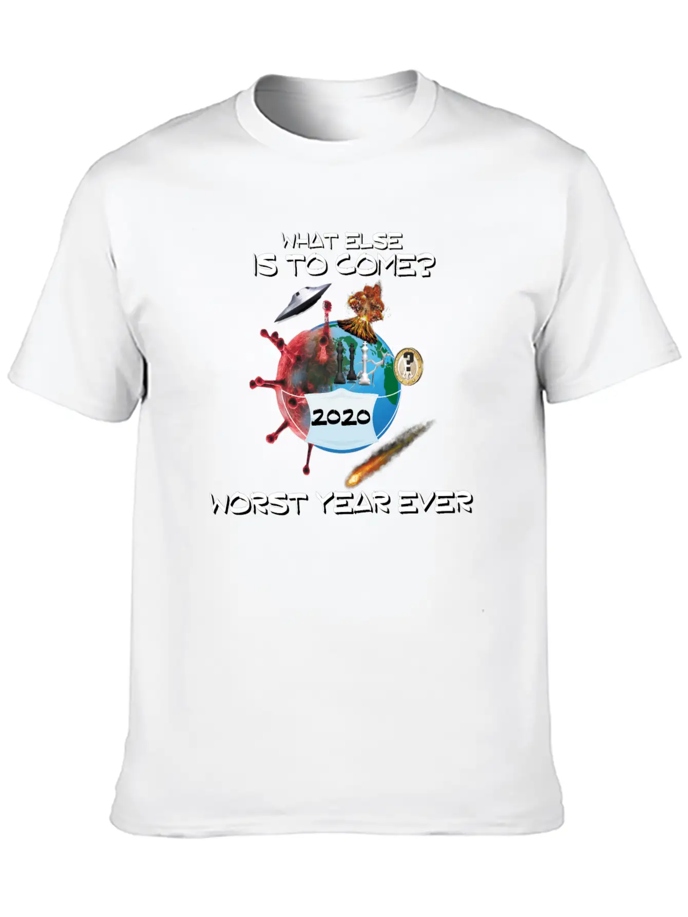 2020 WorseYearEver Unisex Casual T-Shirt – Clean Design For Daily Comfort