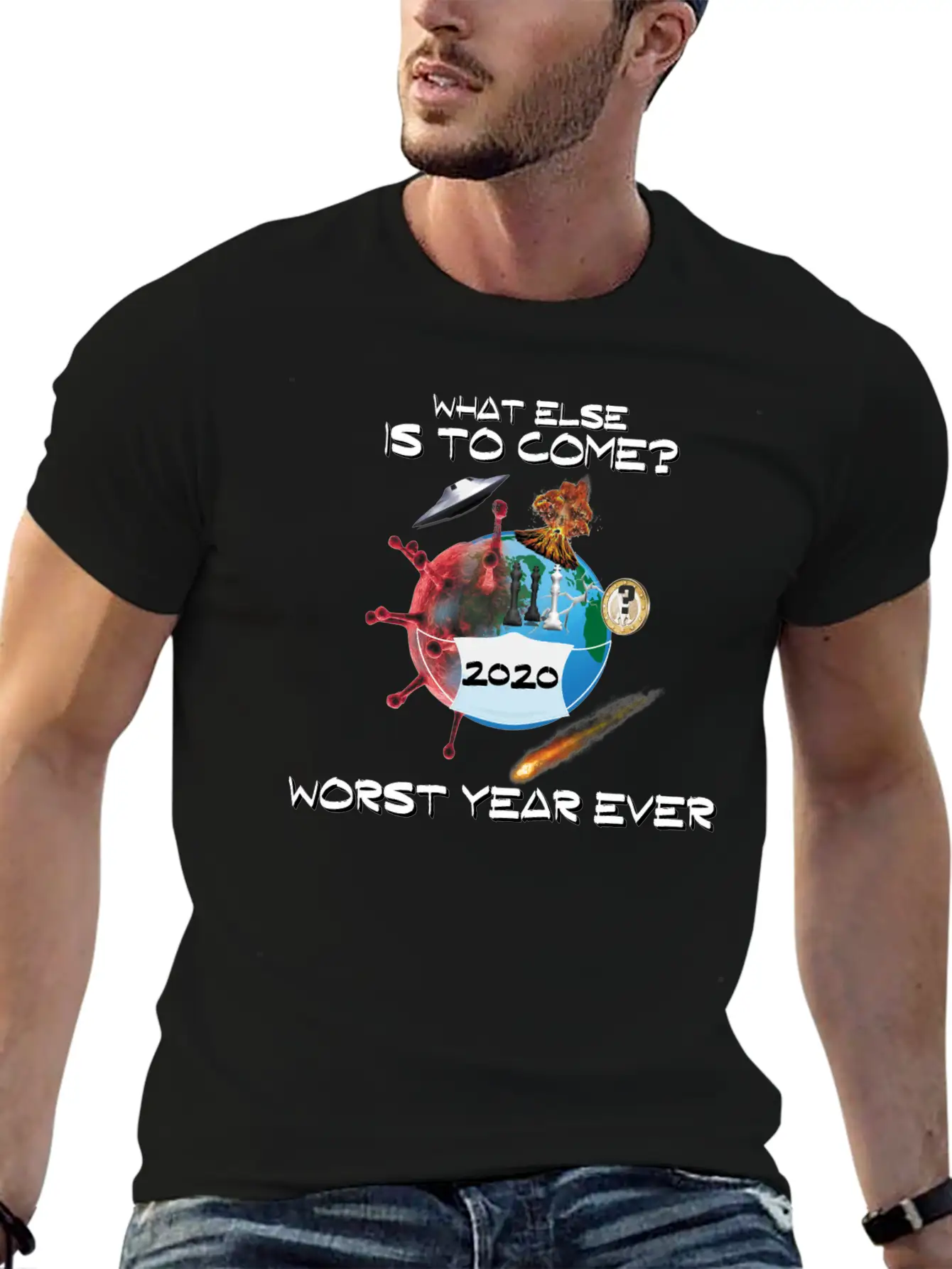 2020 WorseYearEver Unisex Casual T-Shirt – Clean Design For Daily Comfort