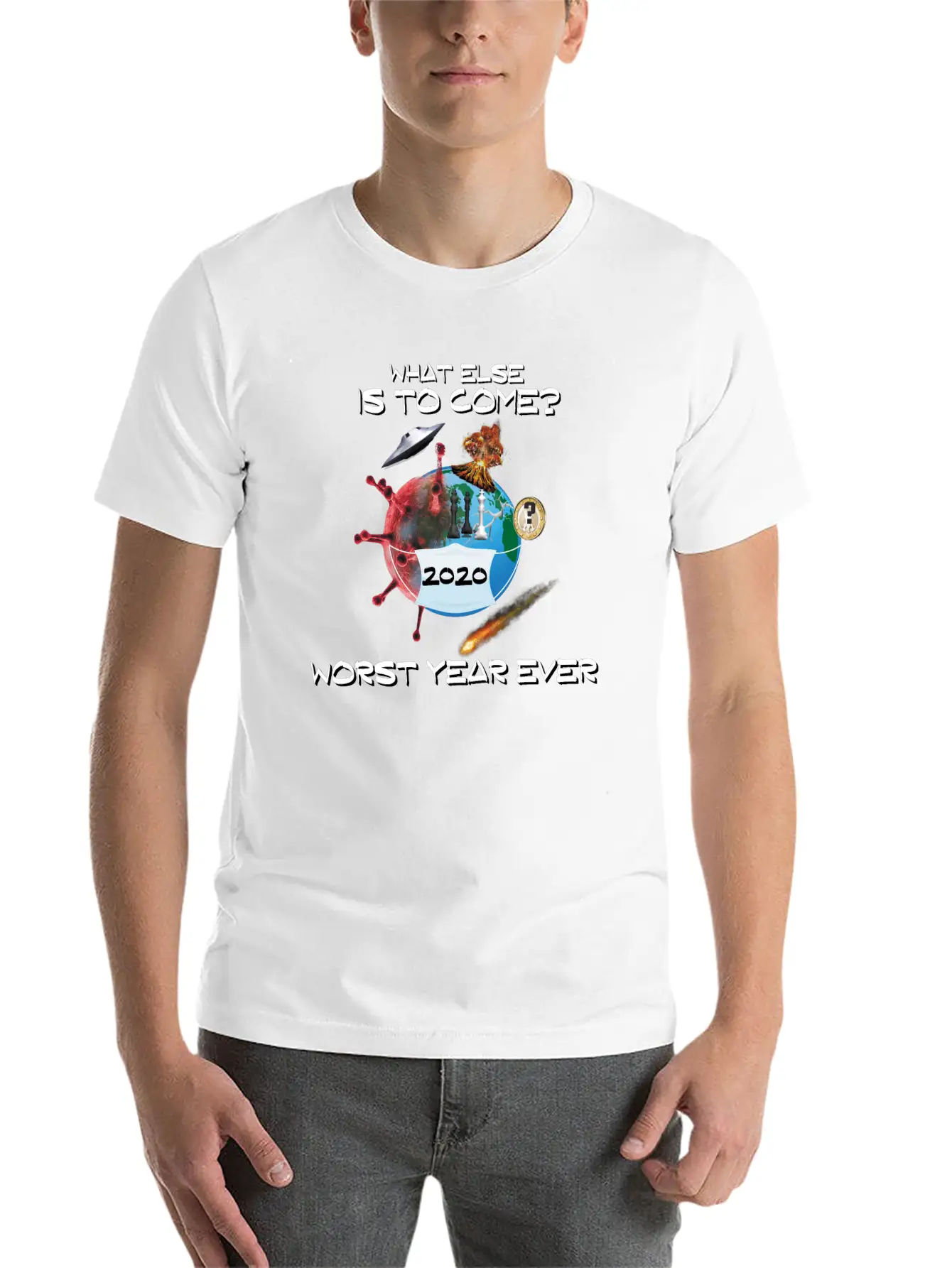 2020 WorseYearEver Unisex Casual T-Shirt – Clean Design For Daily Comfort