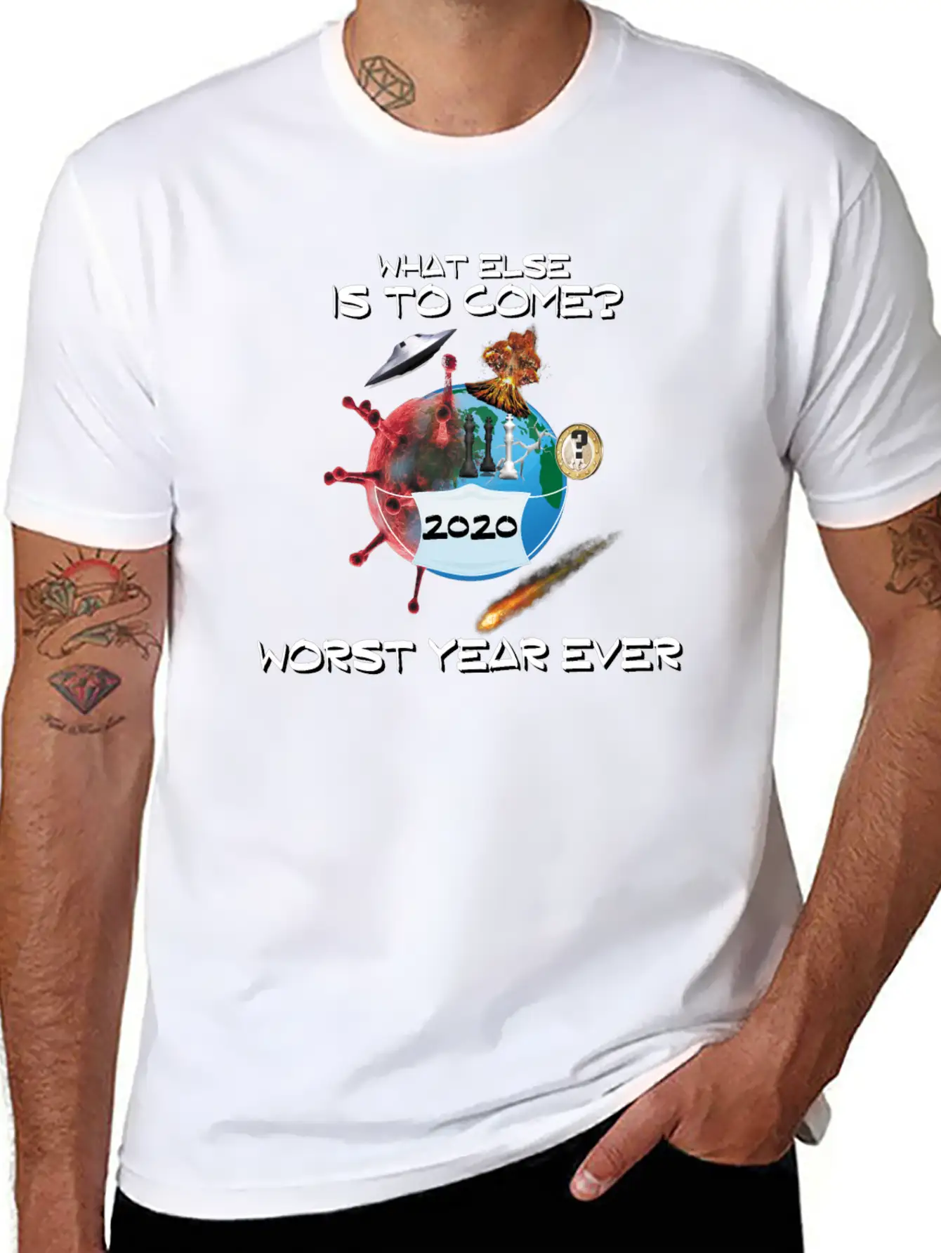 2020 WorseYearEver Unisex Casual T-Shirt – Clean Design For Daily Comfort