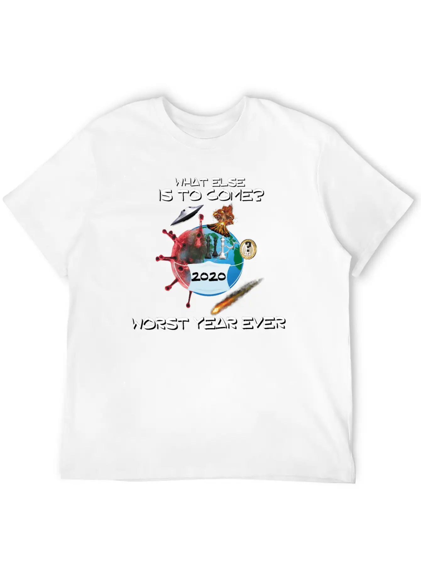 2020 WorseYearEver Unisex Casual T-Shirt – Clean Design For Daily Comfort