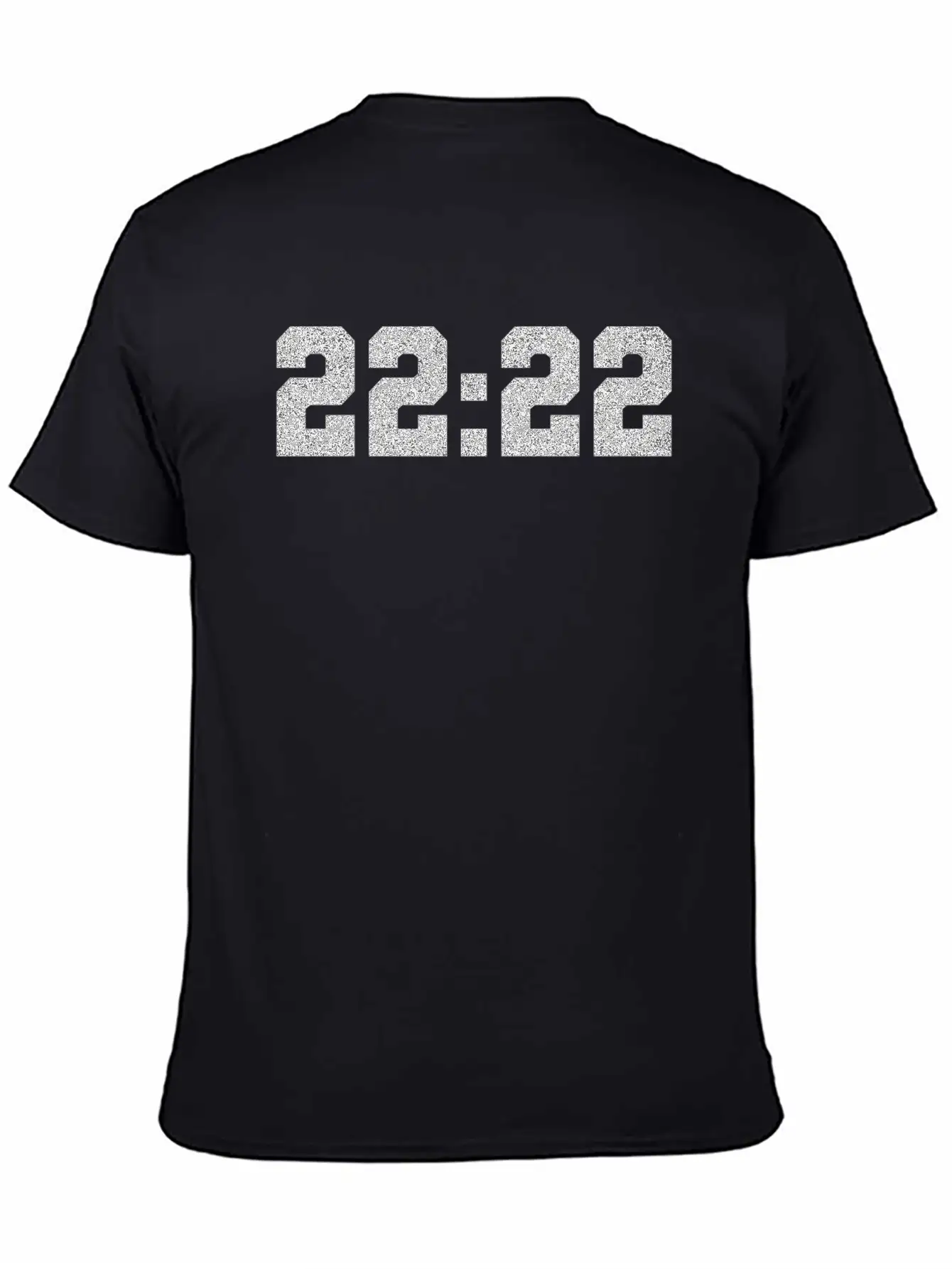 222 Angel Number Intuition Silver Word Art Essential Cotton Tee For Daily Outfits – Unisex Style