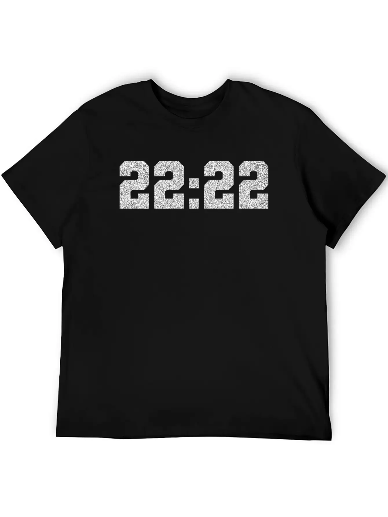 222 Angel Number Intuition Silver Word Art Essential Cotton Tee For Daily Outfits – Unisex Style