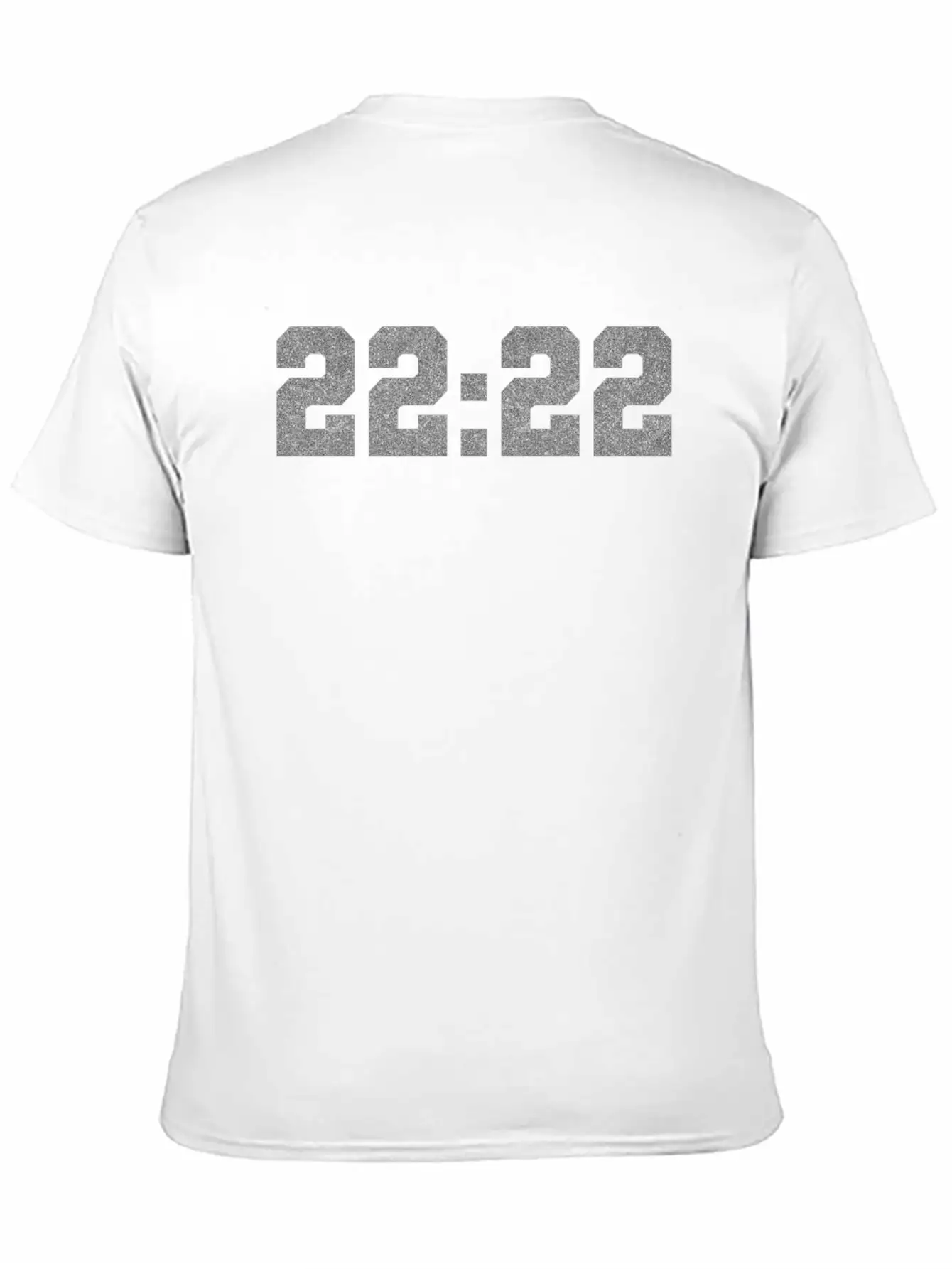 222 Angel Number Intuition Silver Word Art Essential Cotton Tee For Daily Outfits – Unisex Style