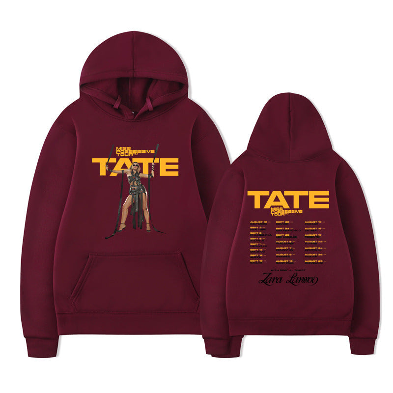 Tate McRae Miss Possessive World Tour hoodie Unisex