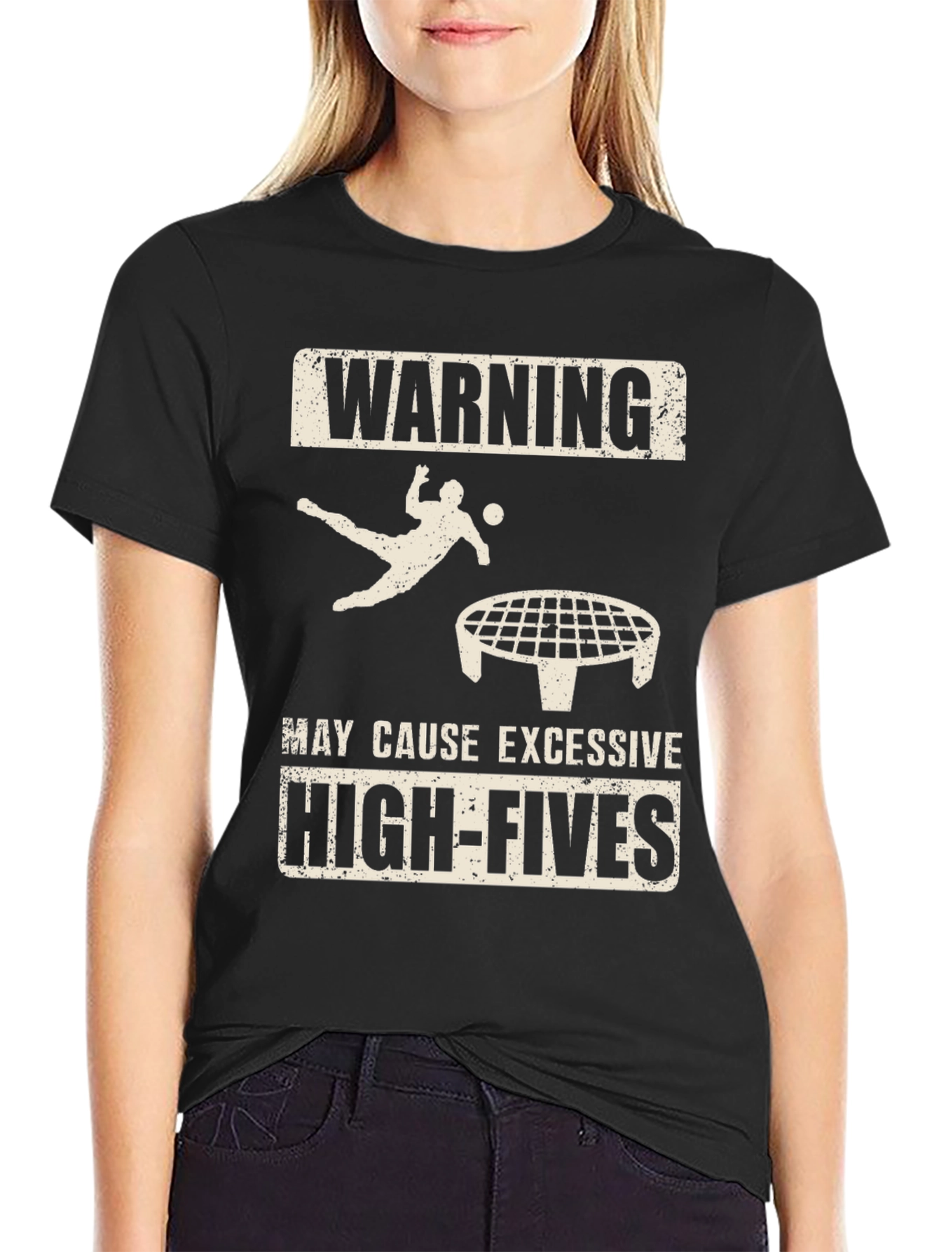 Warning Spikeball Excessive High-Fives T-Shirt