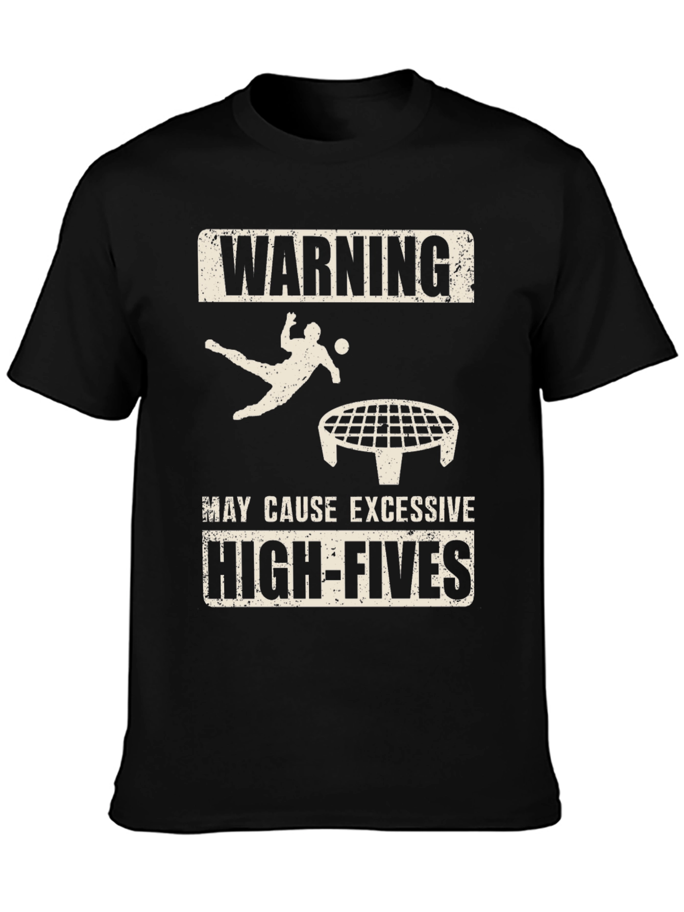 Warning Spikeball Excessive High-Fives T-Shirt
