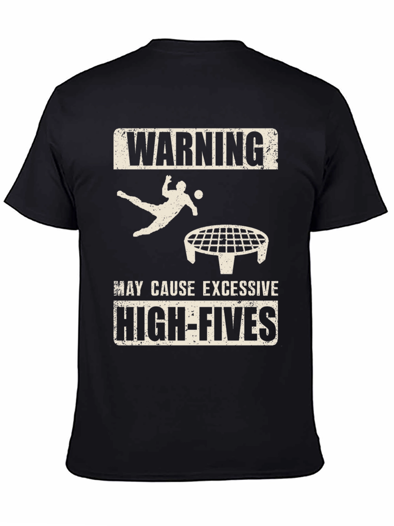 Warning Spikeball Excessive High-Fives T-Shirt