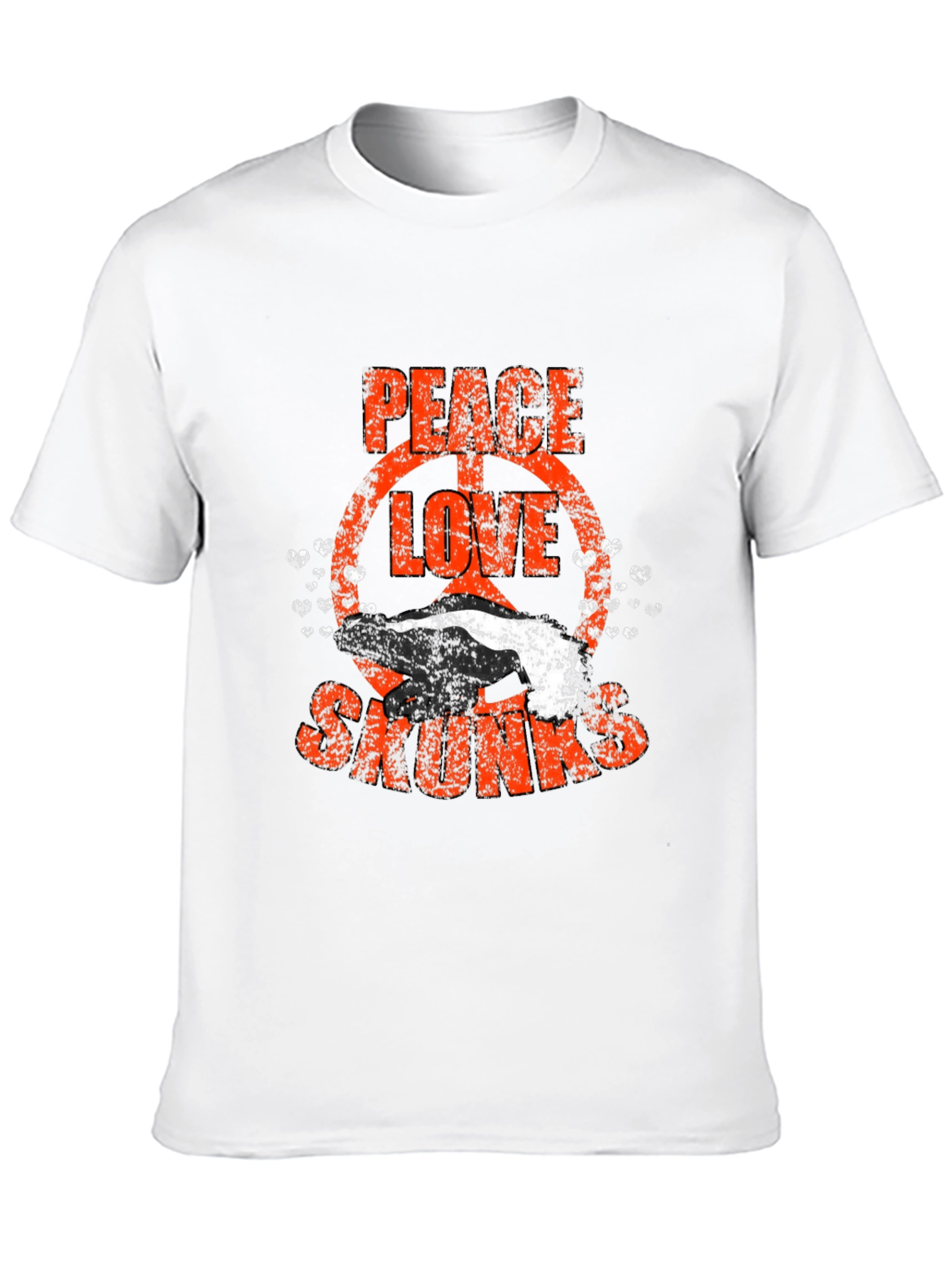 Peace Love Skunks Graphic Tee