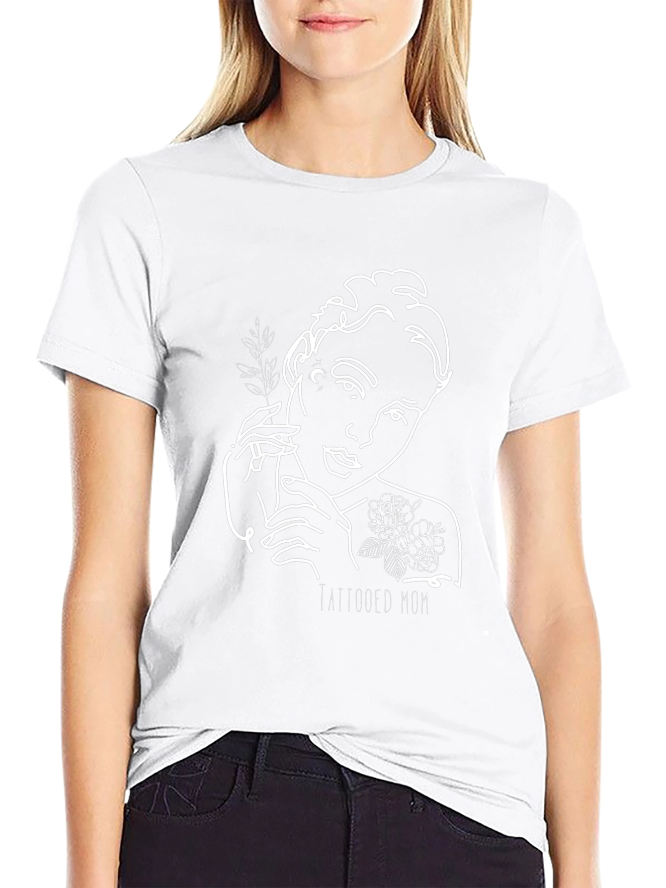 Tattooed Mom Graphic T-Shirt - Unisex Black Tee