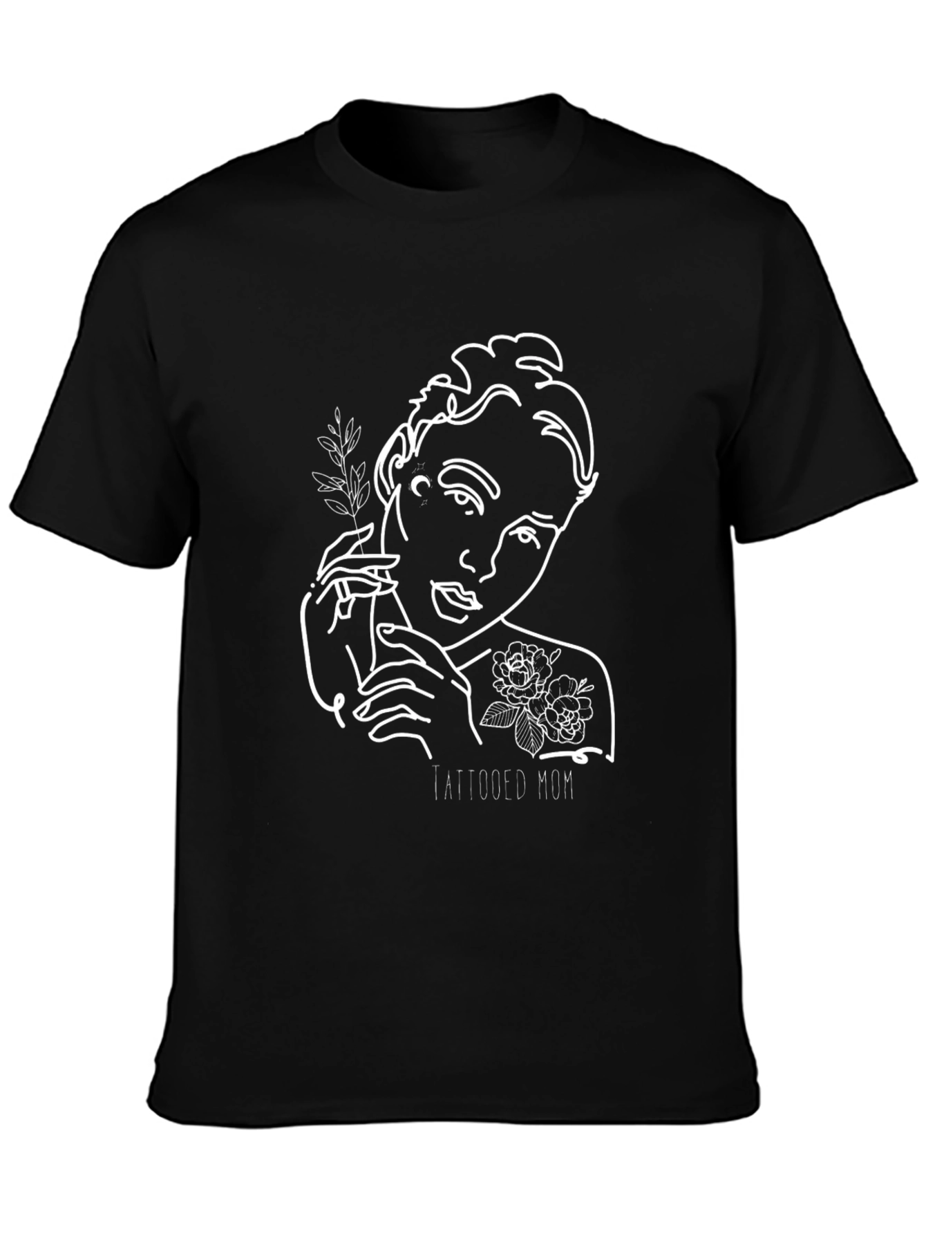 Tattooed Mom Graphic T-Shirt - Unisex Black Tee