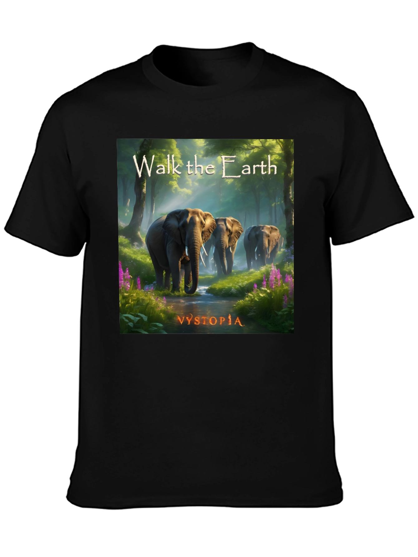 Walk the Earth Graphic Tee - Nature Lovers Shirt
