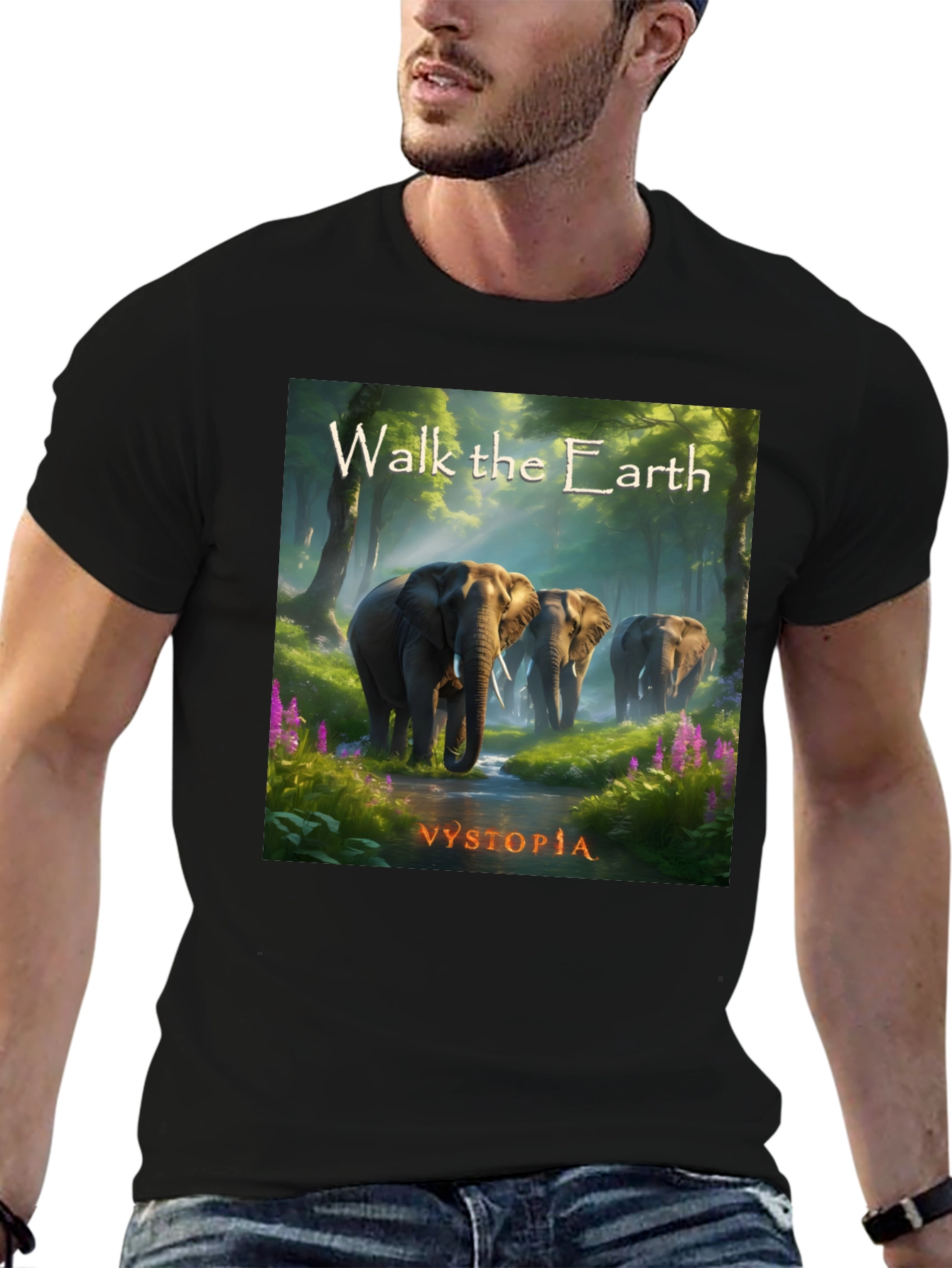 Walk the Earth Graphic Tee - Nature Lovers Shirt