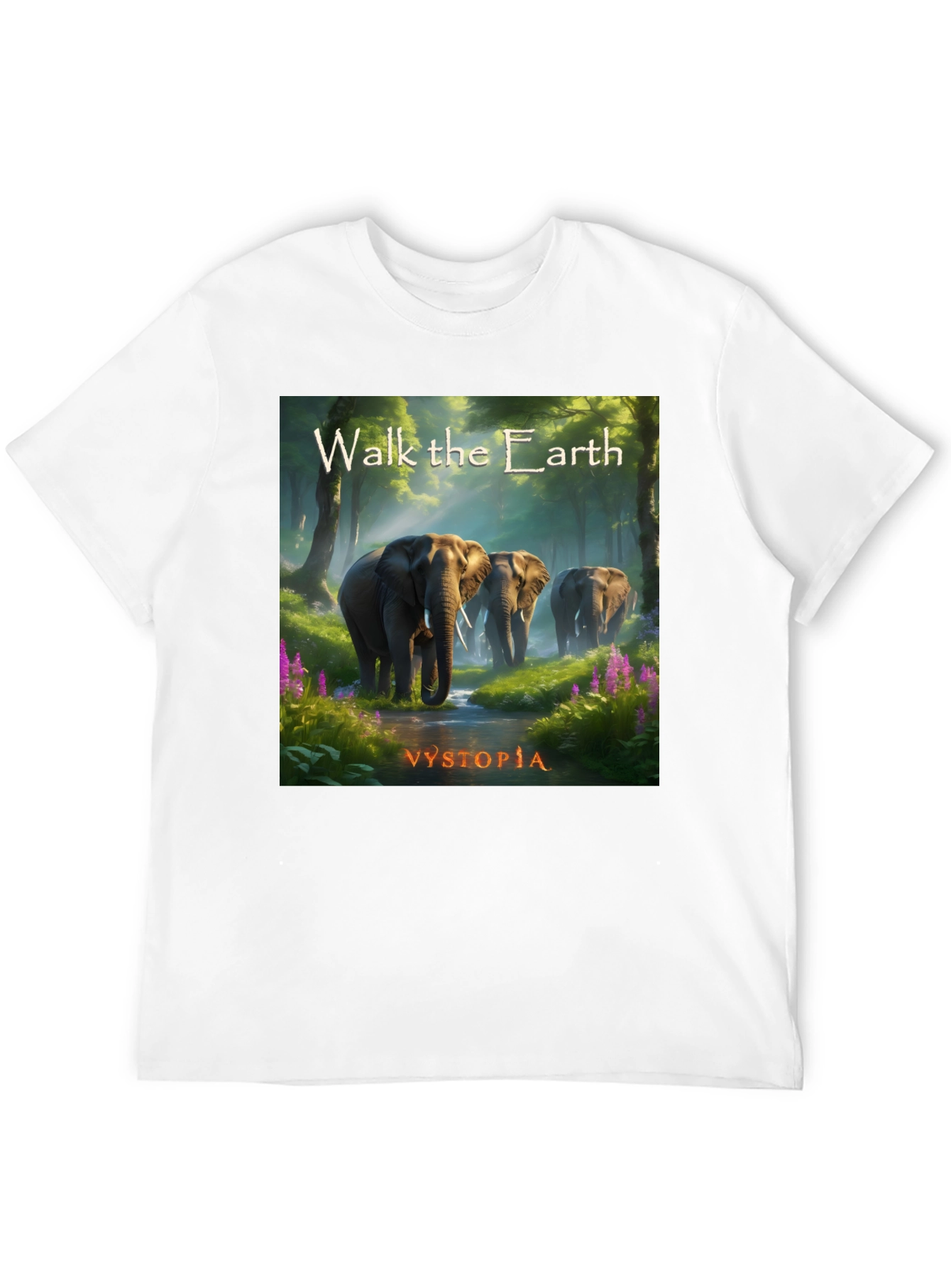 Walk the Earth Graphic Tee - Nature Lovers Shirt
