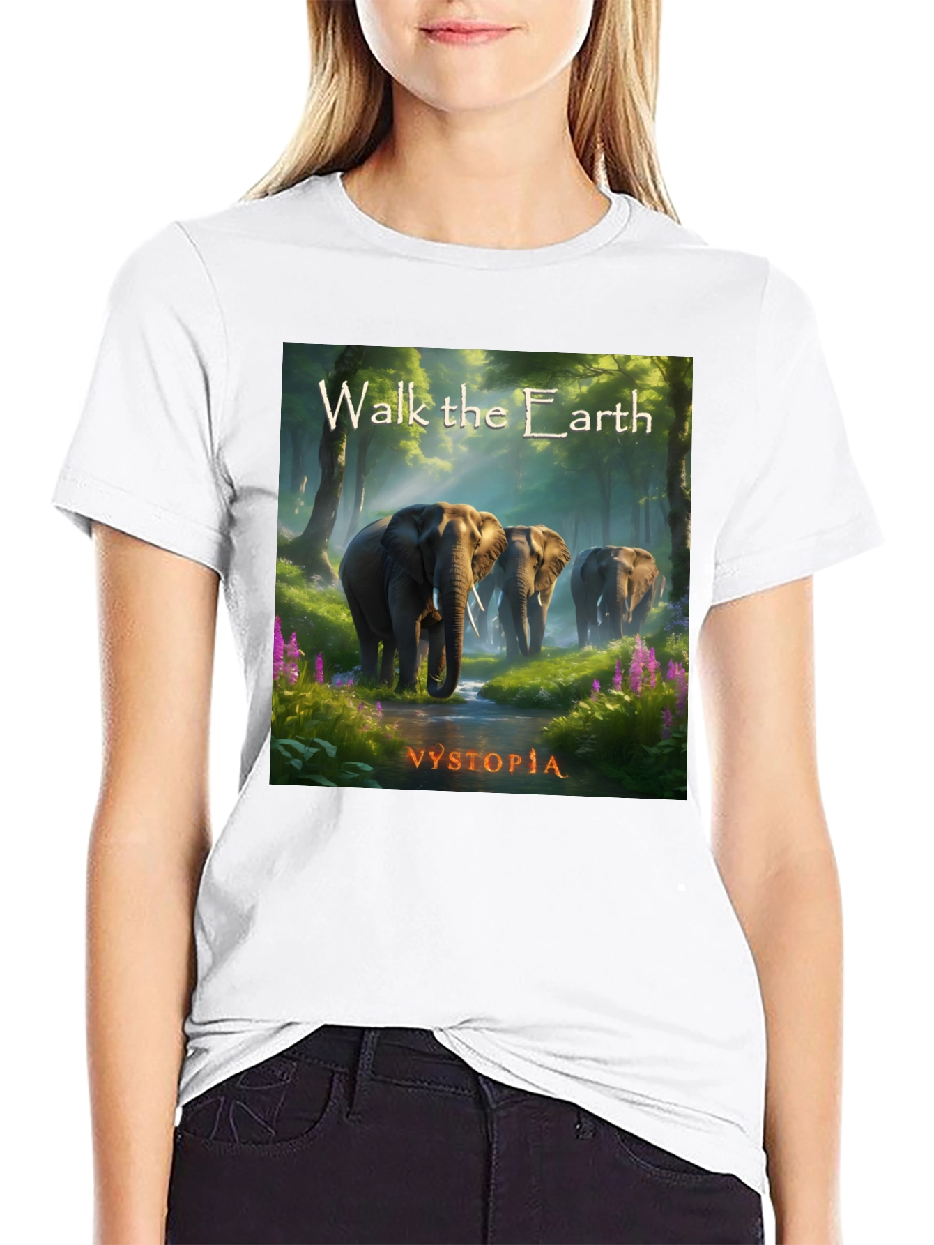 Walk the Earth Graphic Tee - Nature Lovers Shirt