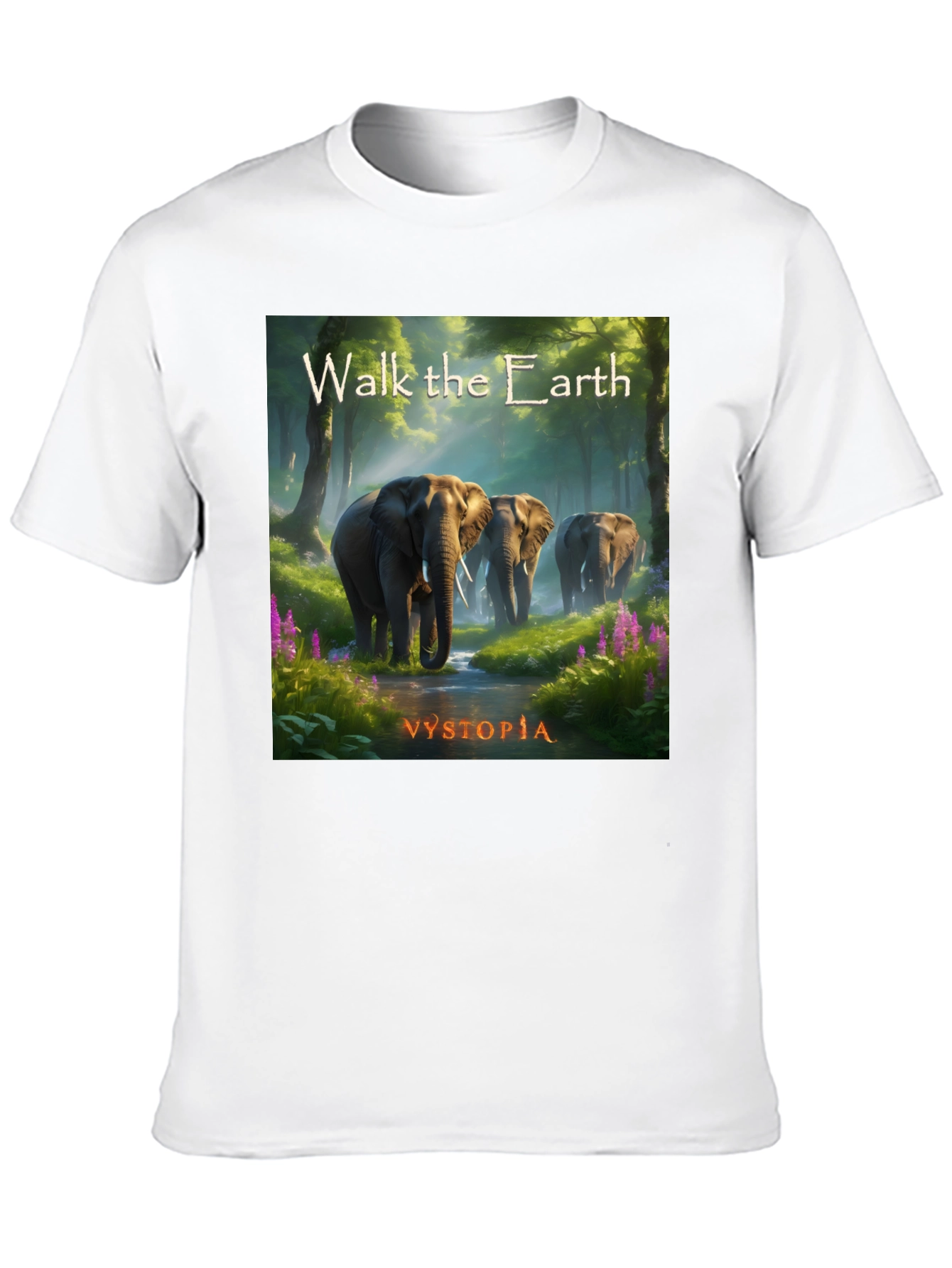 Walk the Earth Graphic Tee - Nature Lovers Shirt