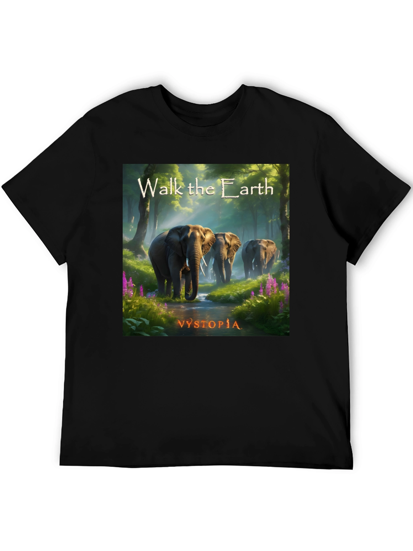 Walk the Earth Graphic Tee - Nature Lovers Shirt