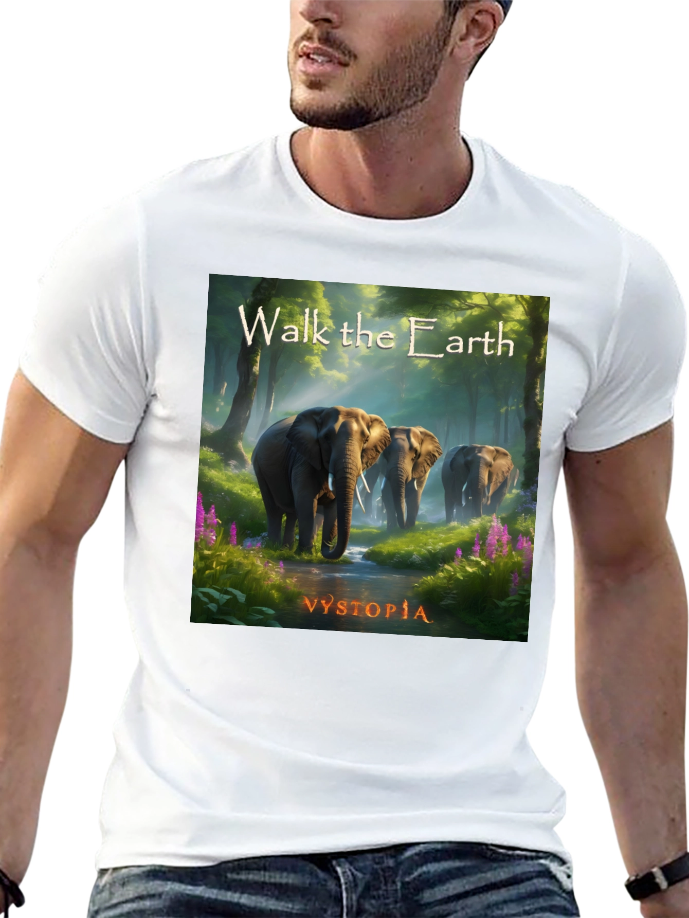 Walk the Earth Graphic Tee - Nature Lovers Shirt