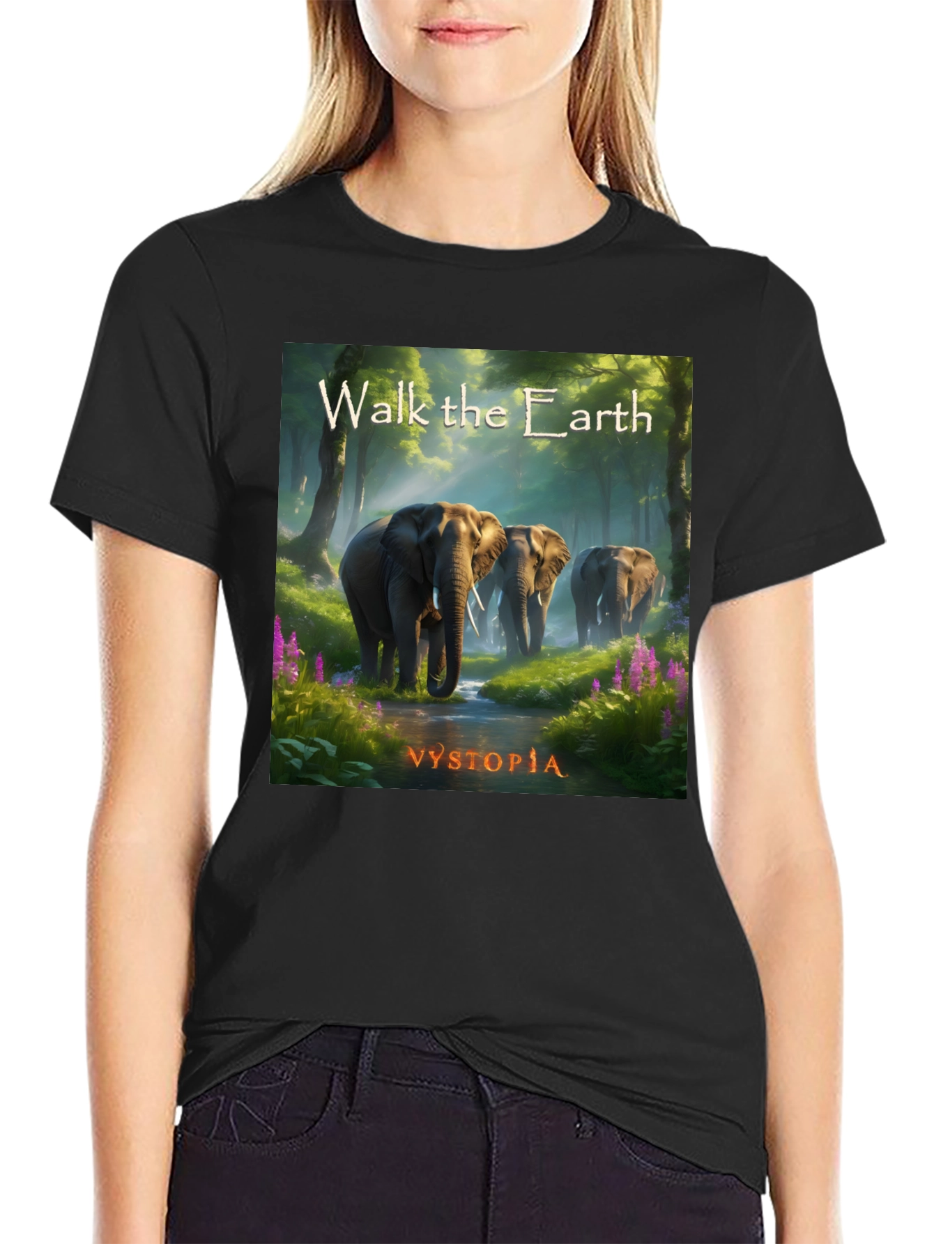 Walk the Earth Graphic Tee - Nature Lovers Shirt