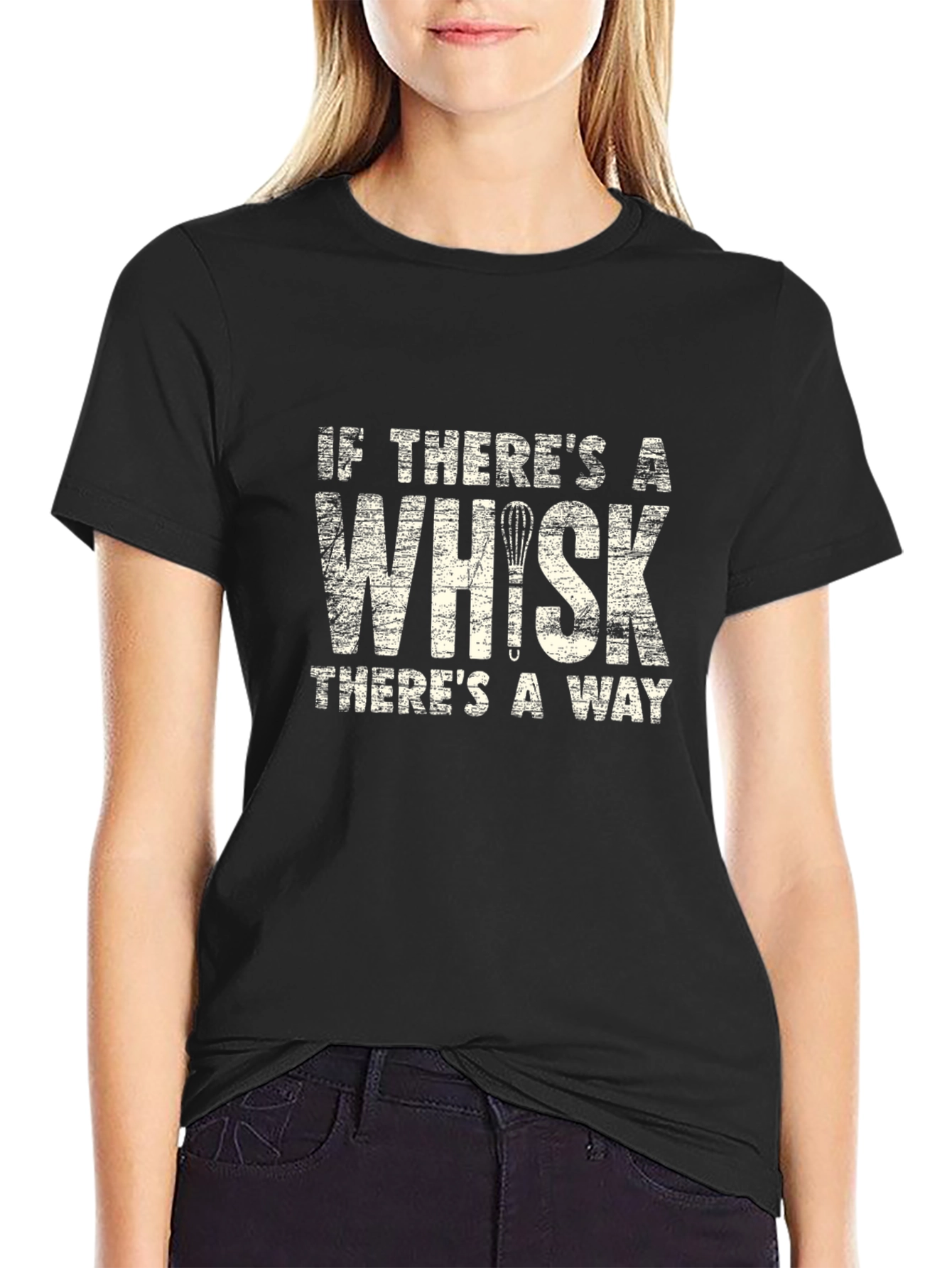 Whisk Way T-Shirt Funny Chef Baker Top