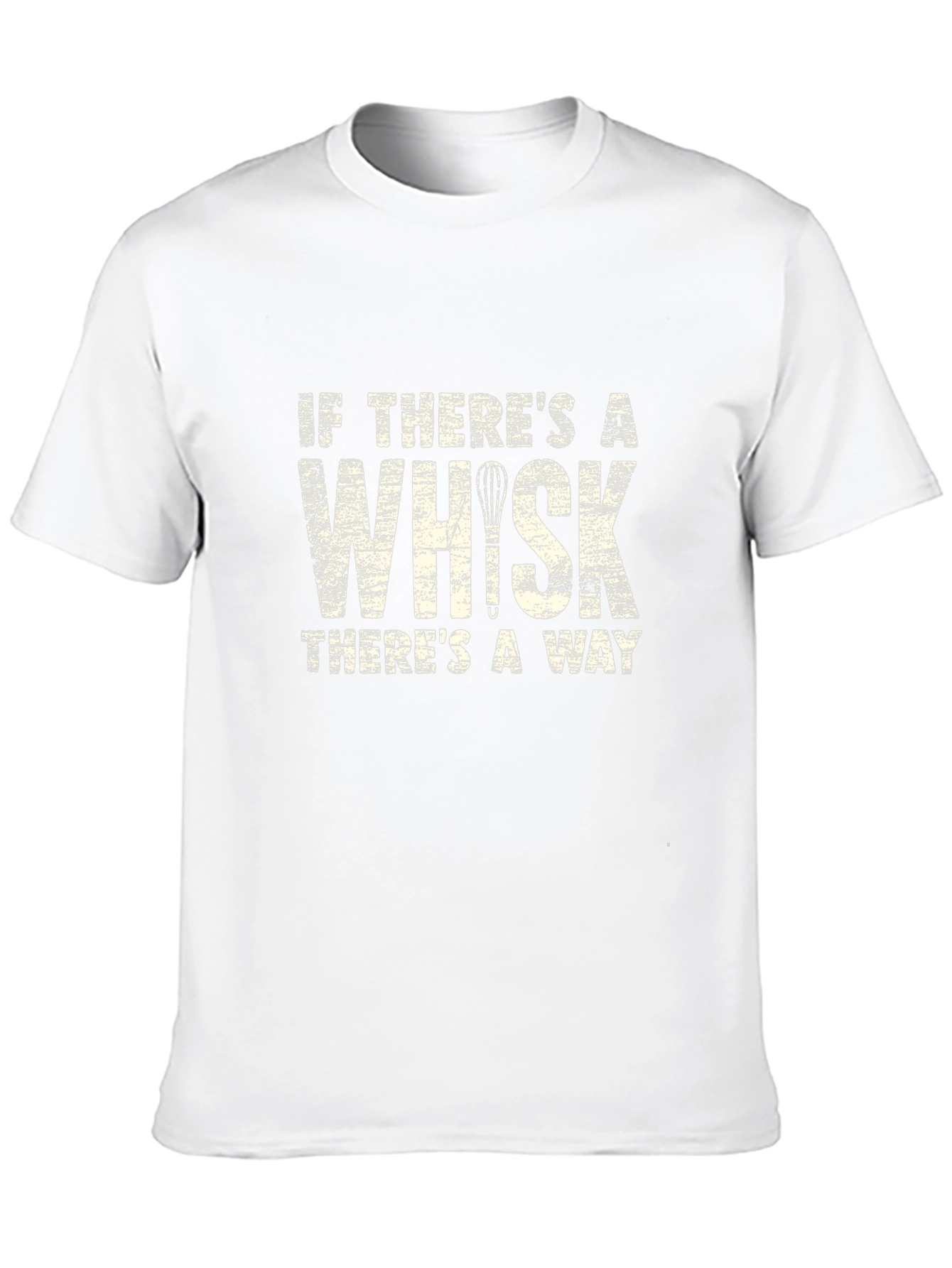 Whisk Way T-Shirt Funny Chef Baker Top