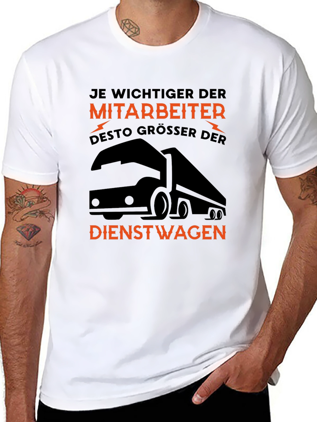 Truck Driver Employee Gift T-Shirt